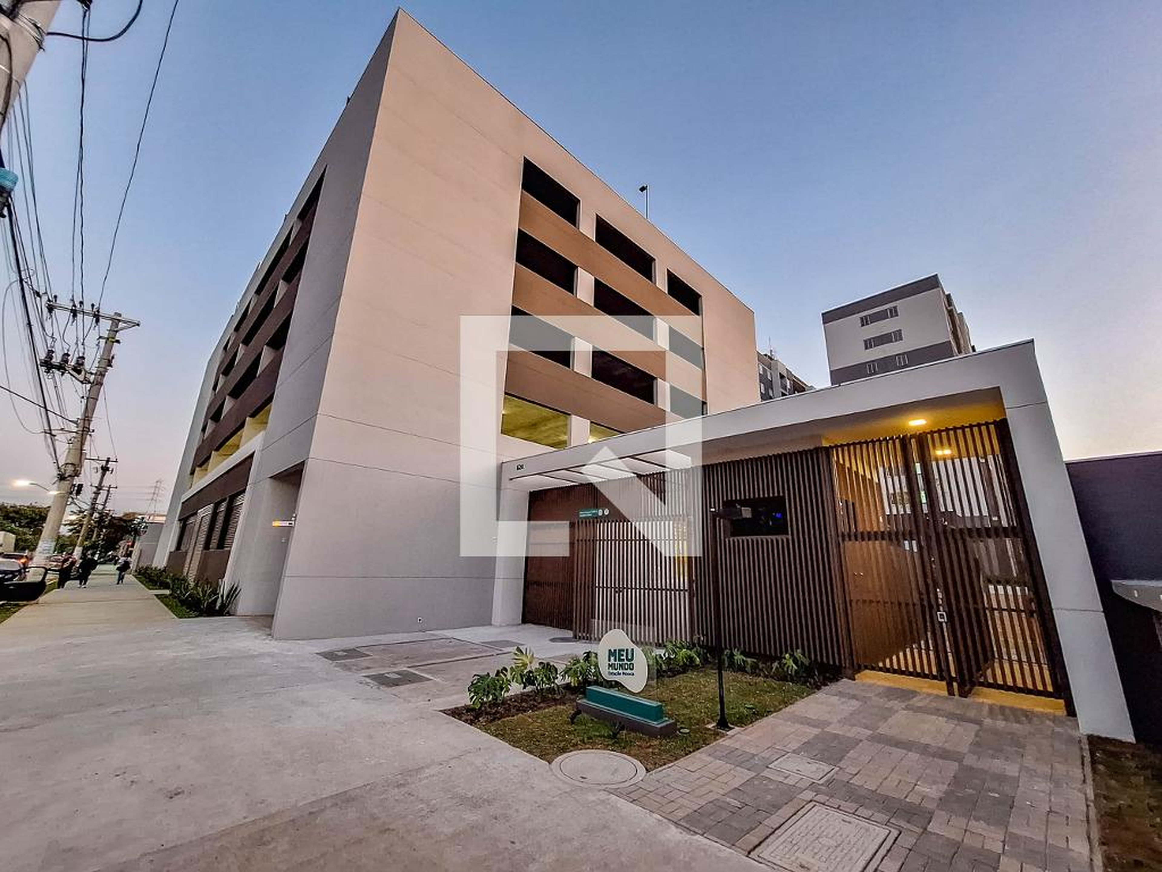 Fachada Condomínio Meu Mundo Estação Mooca