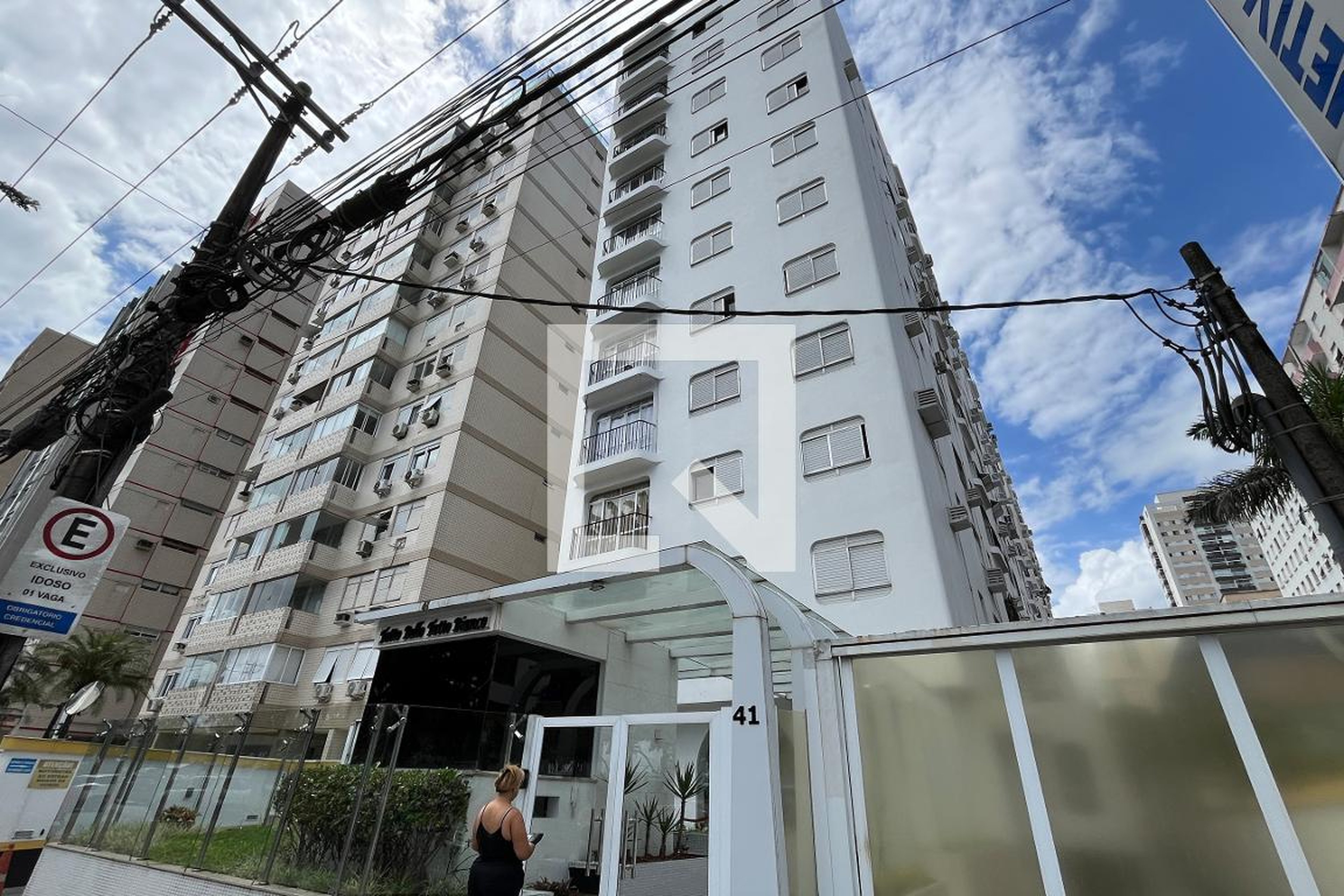 Fachada Condomínio tutto belo tutto bianco