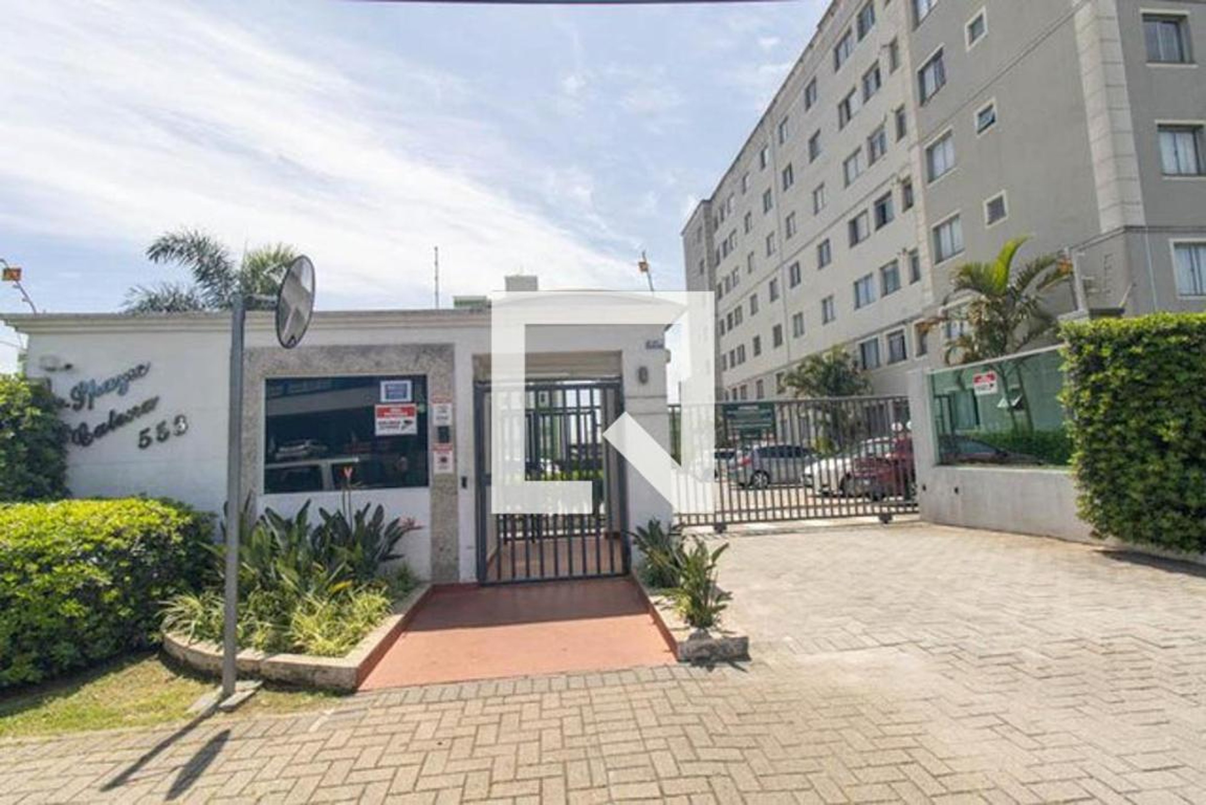 Fachada do Condomínio Condomínio Spazio Catena