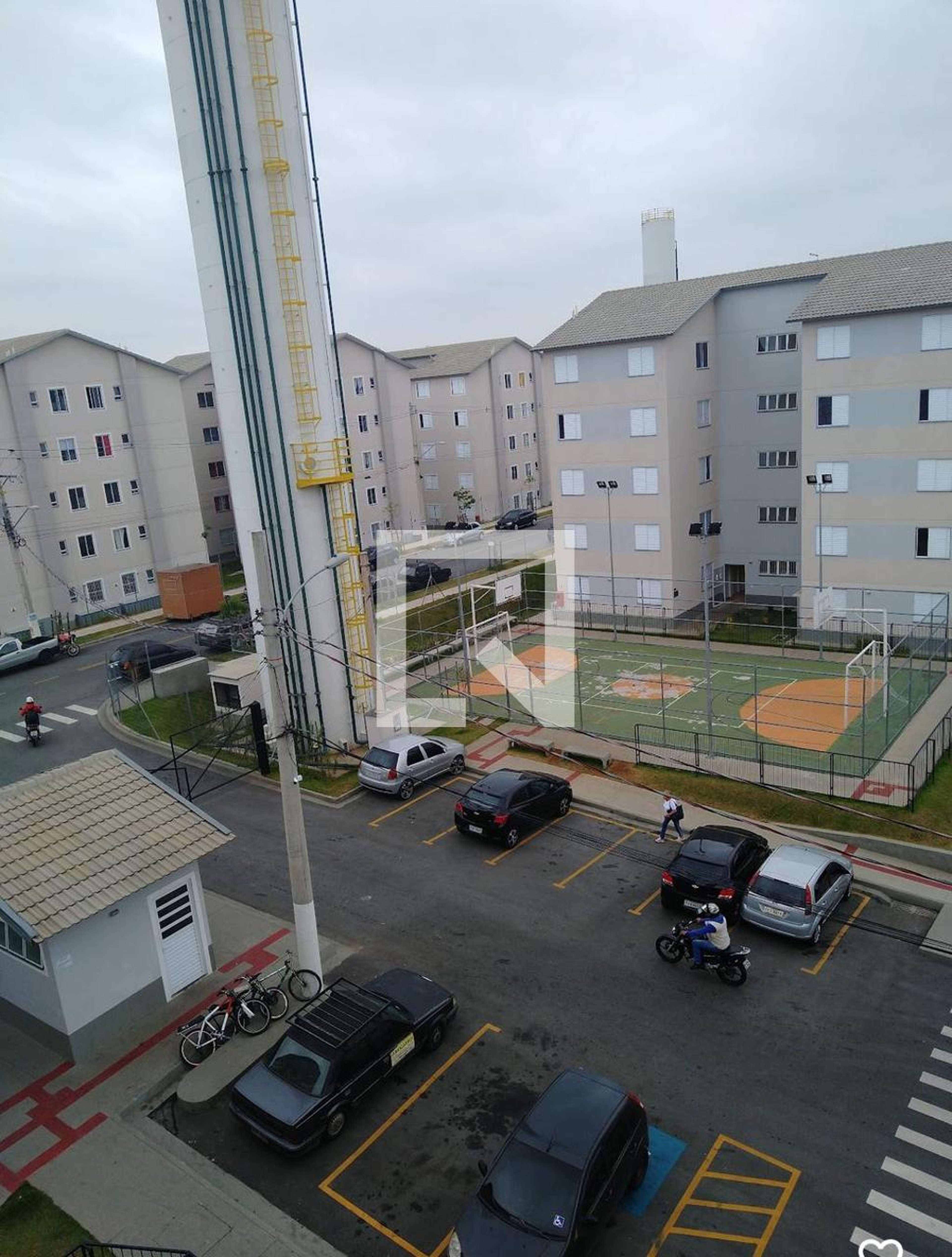 Área externa Condomínio em Rua Maria Aparecida de Jesus, 185