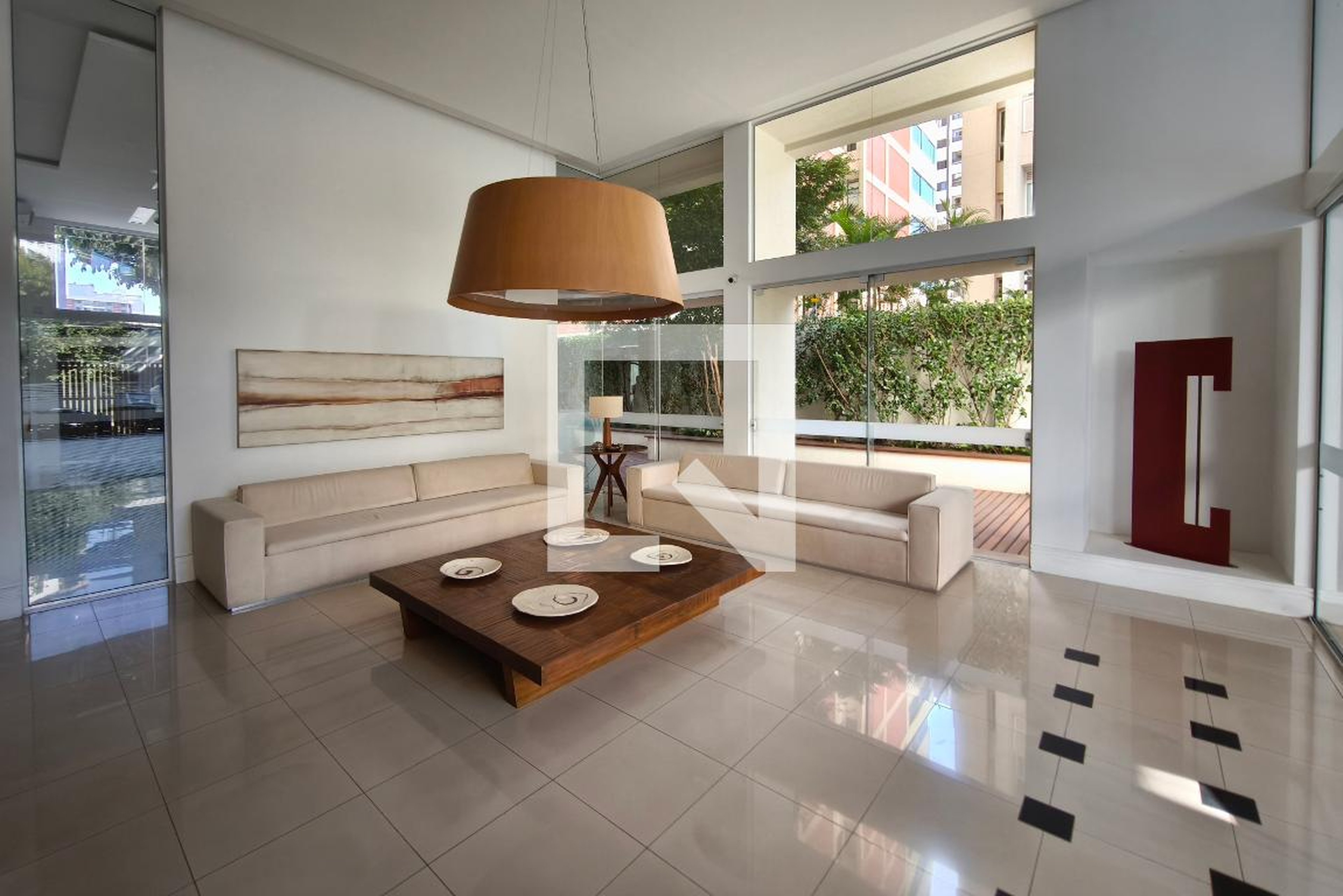 Hall de entrada - Espaço Mogno