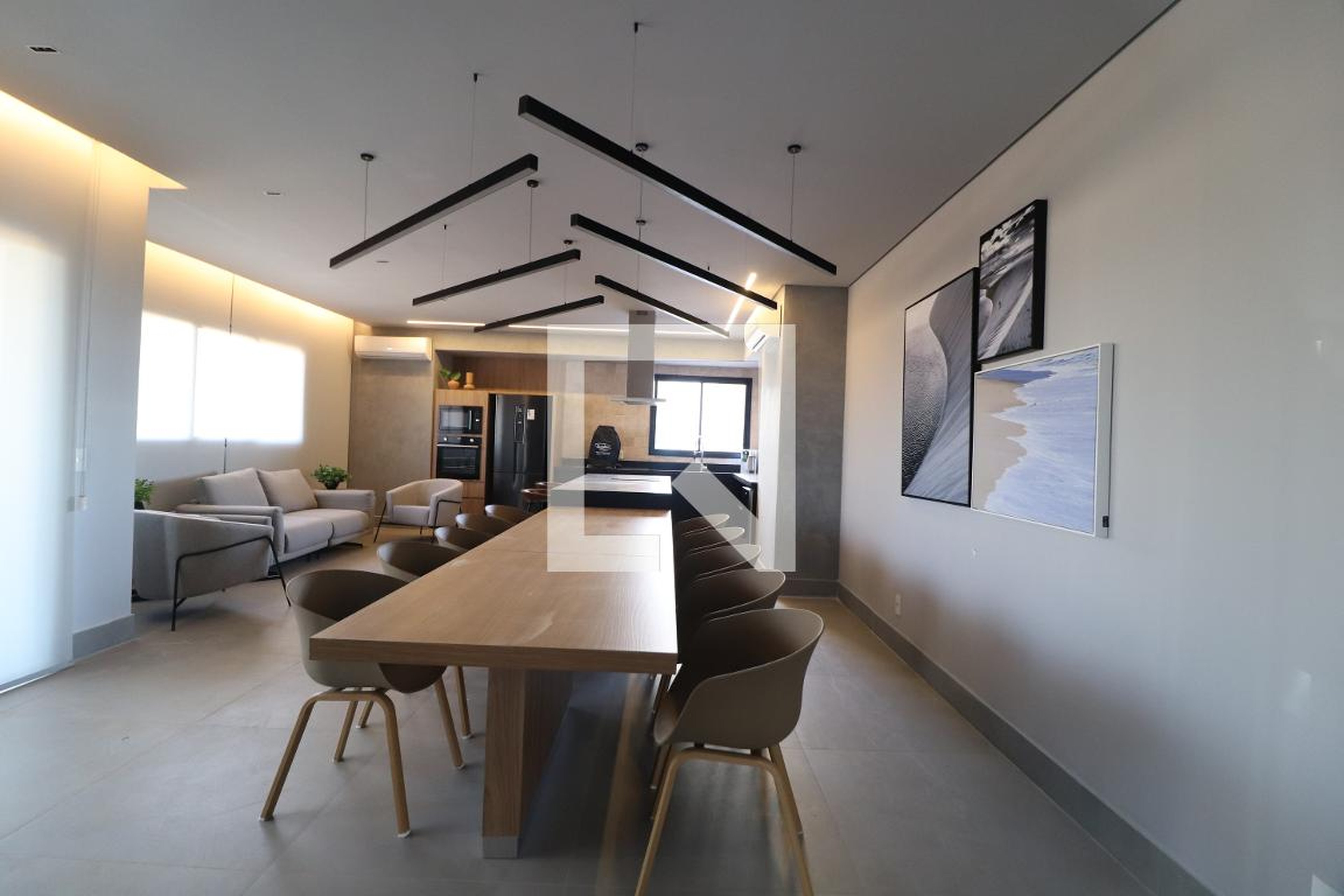 Área comum Condomínio em Alameda Pbv-01, 90