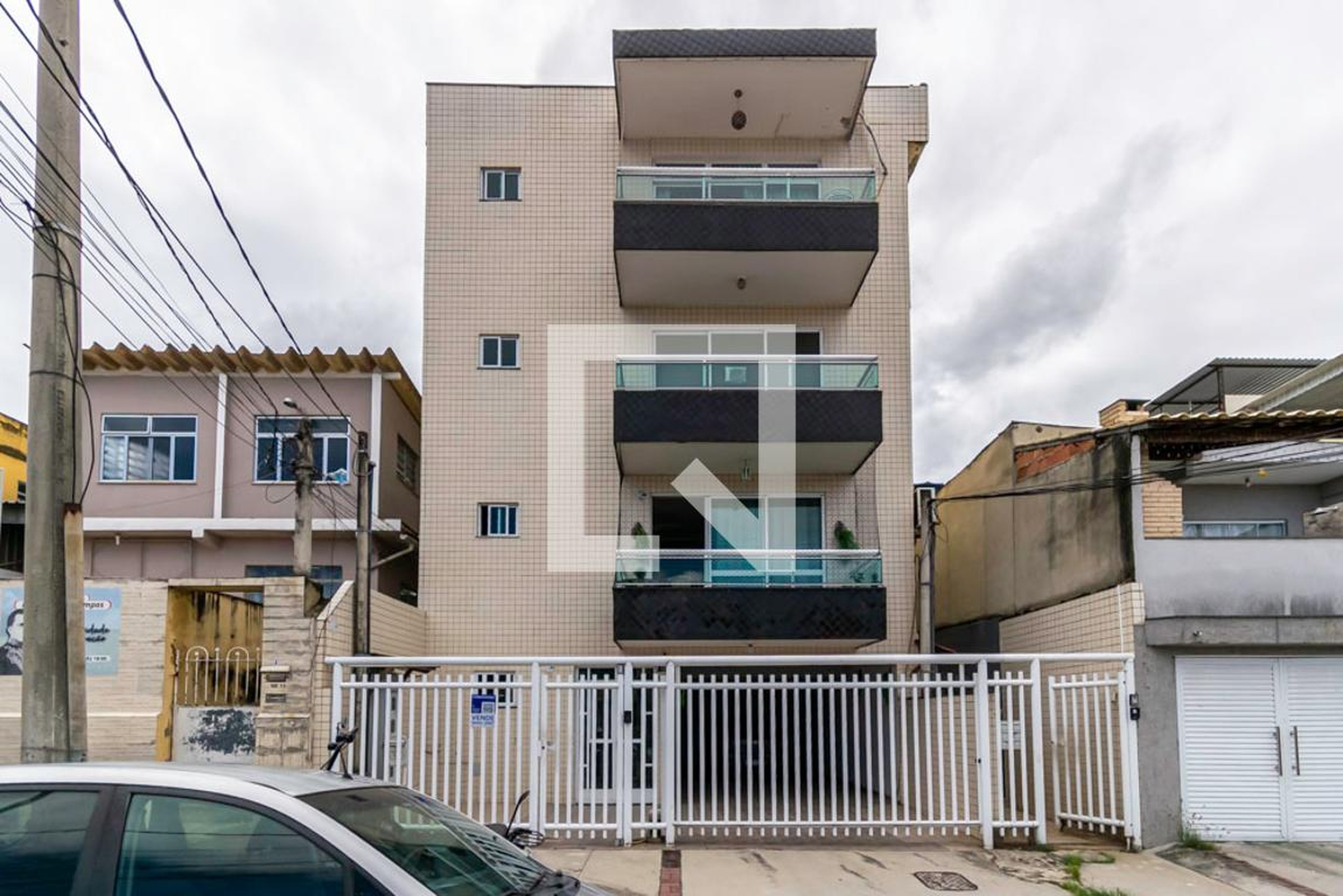 Fachada do Prédio Condomínio em Rua Licínio Barcelos, 158
