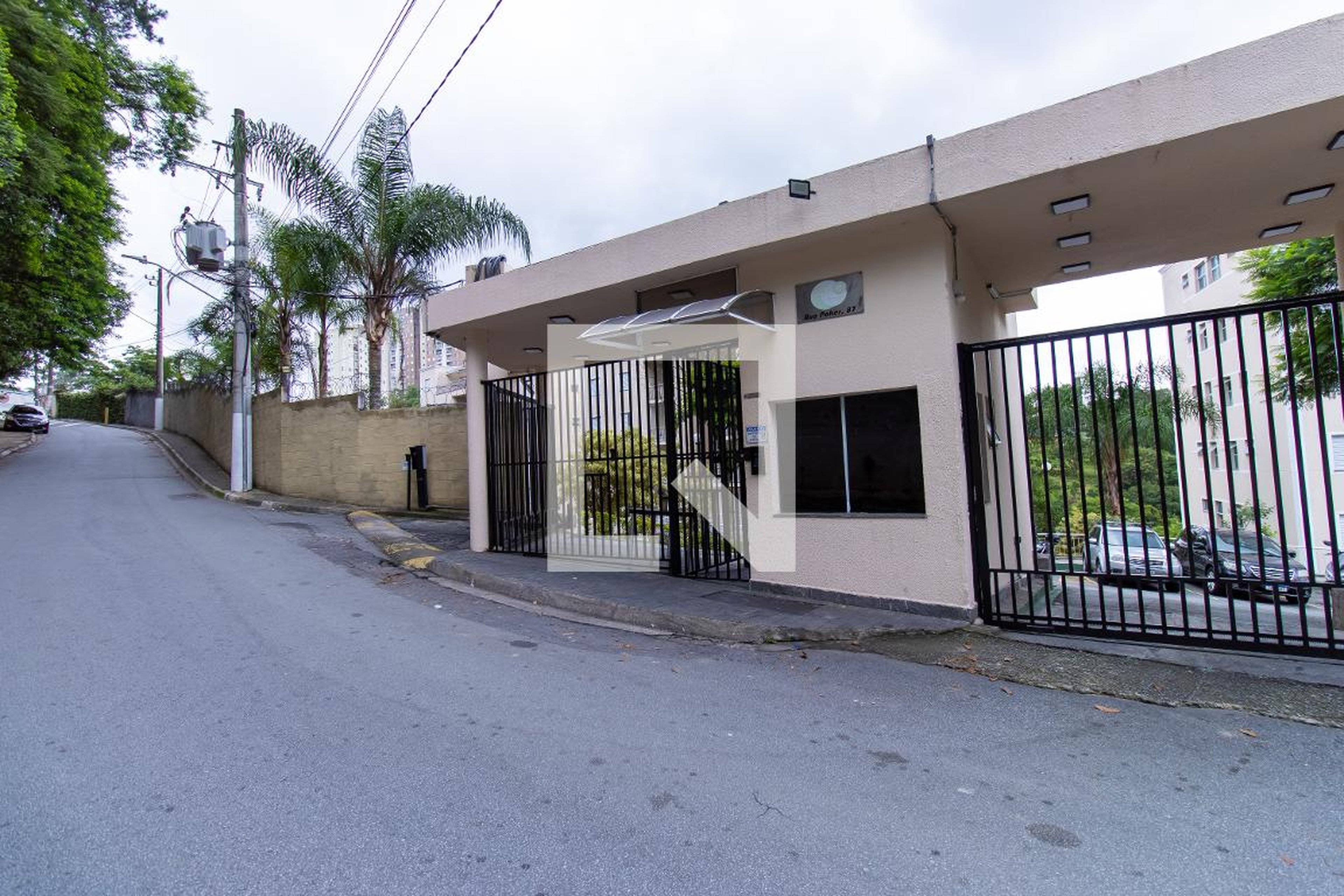 Fachada do condomínio Condomínio Resort da Granja