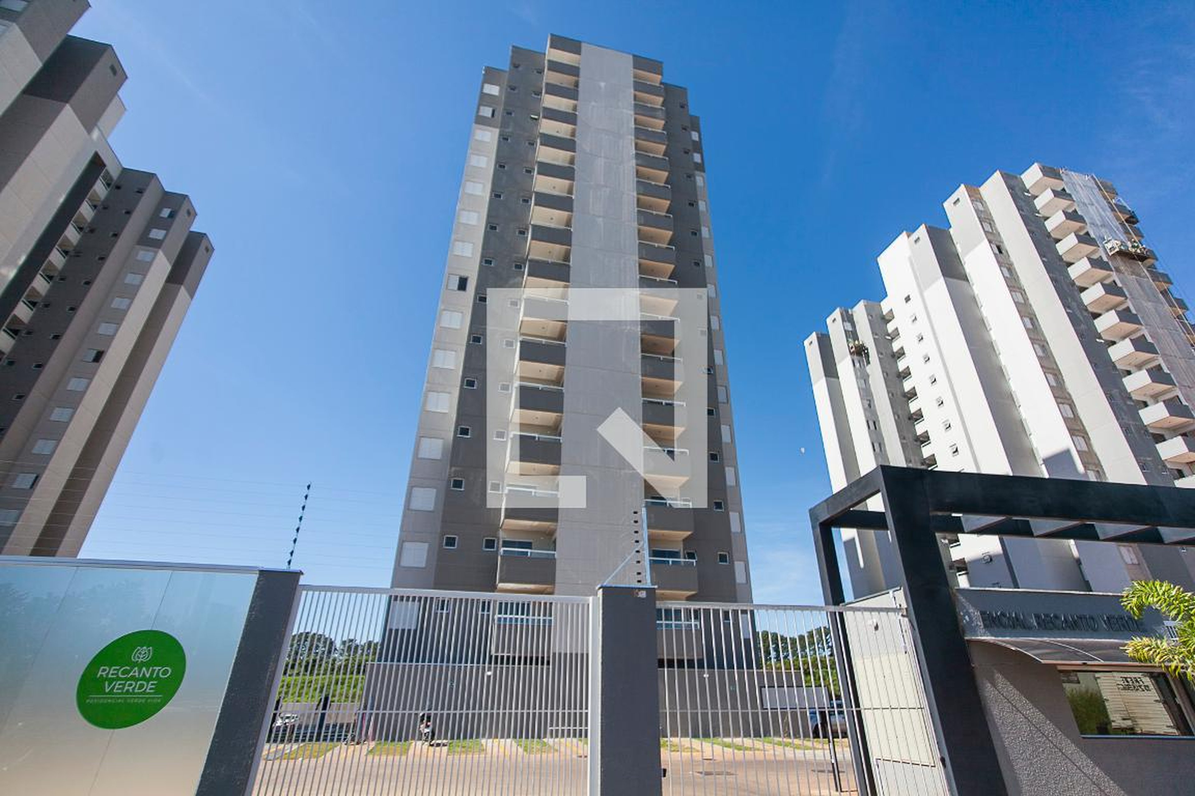 Fachada do Condominio Residencial Recanto Verde