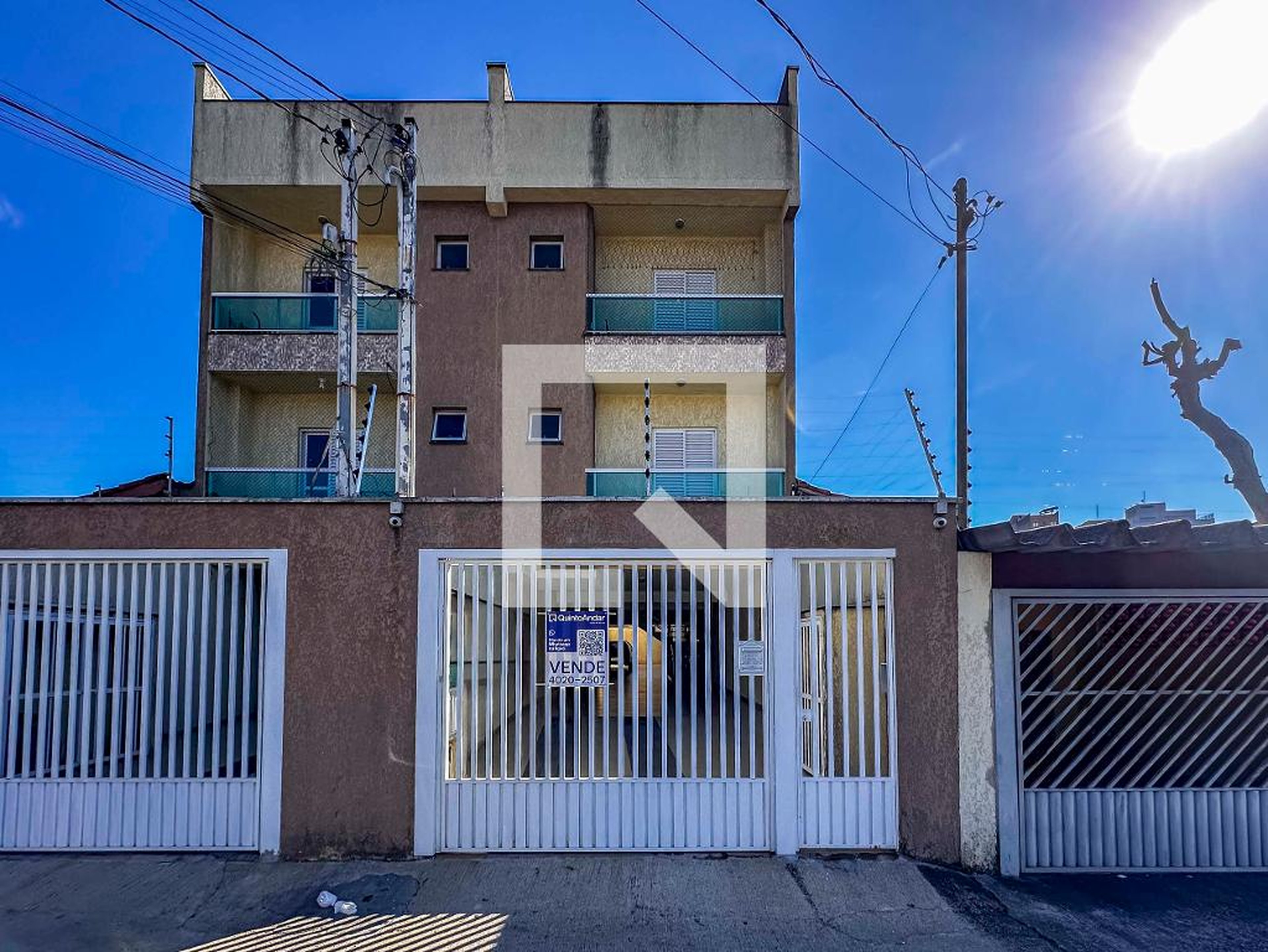 Fachada Condomínio em Avenida Dom Pedro I, 4292