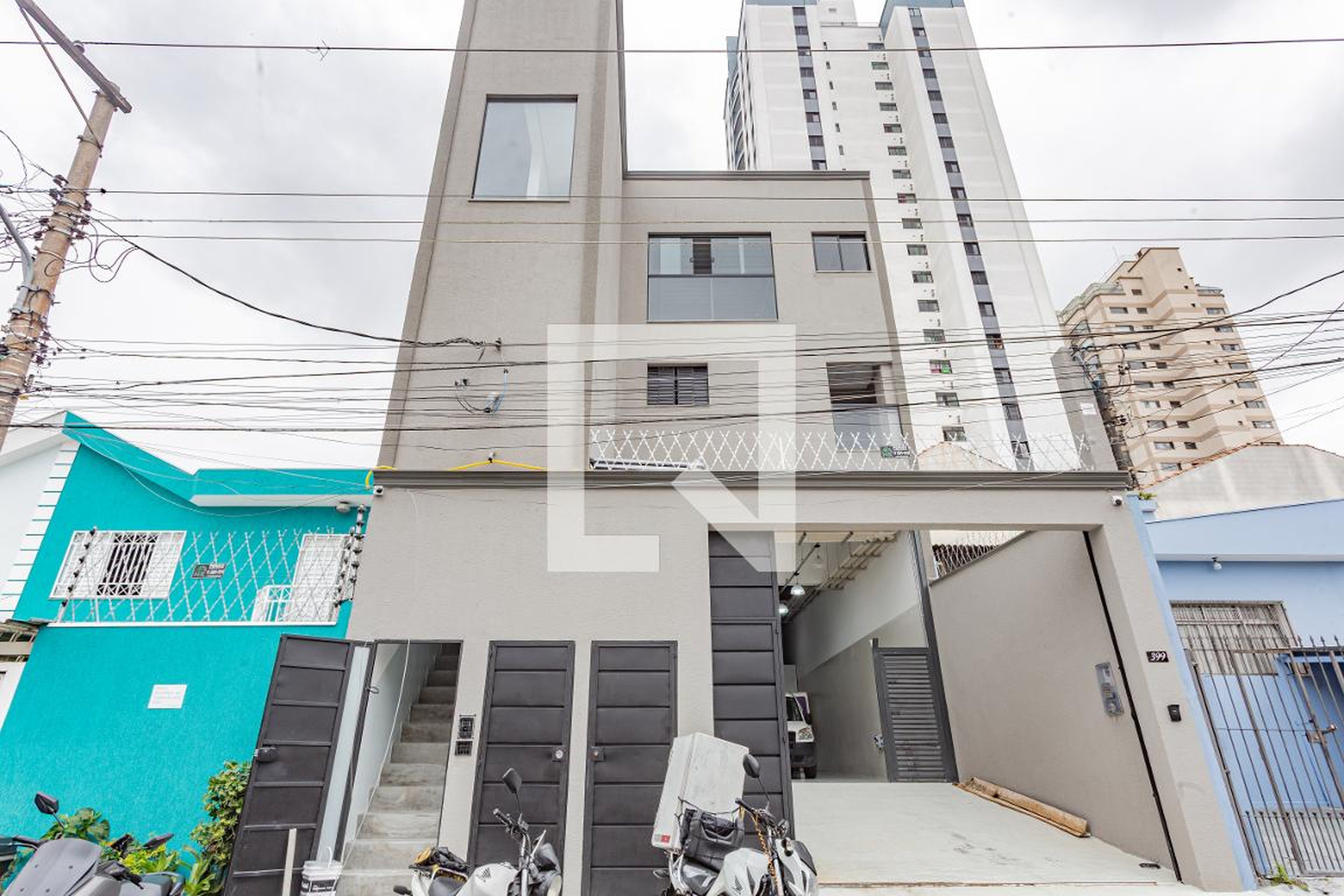 Fachada Condomínio em Rua Drava, 399