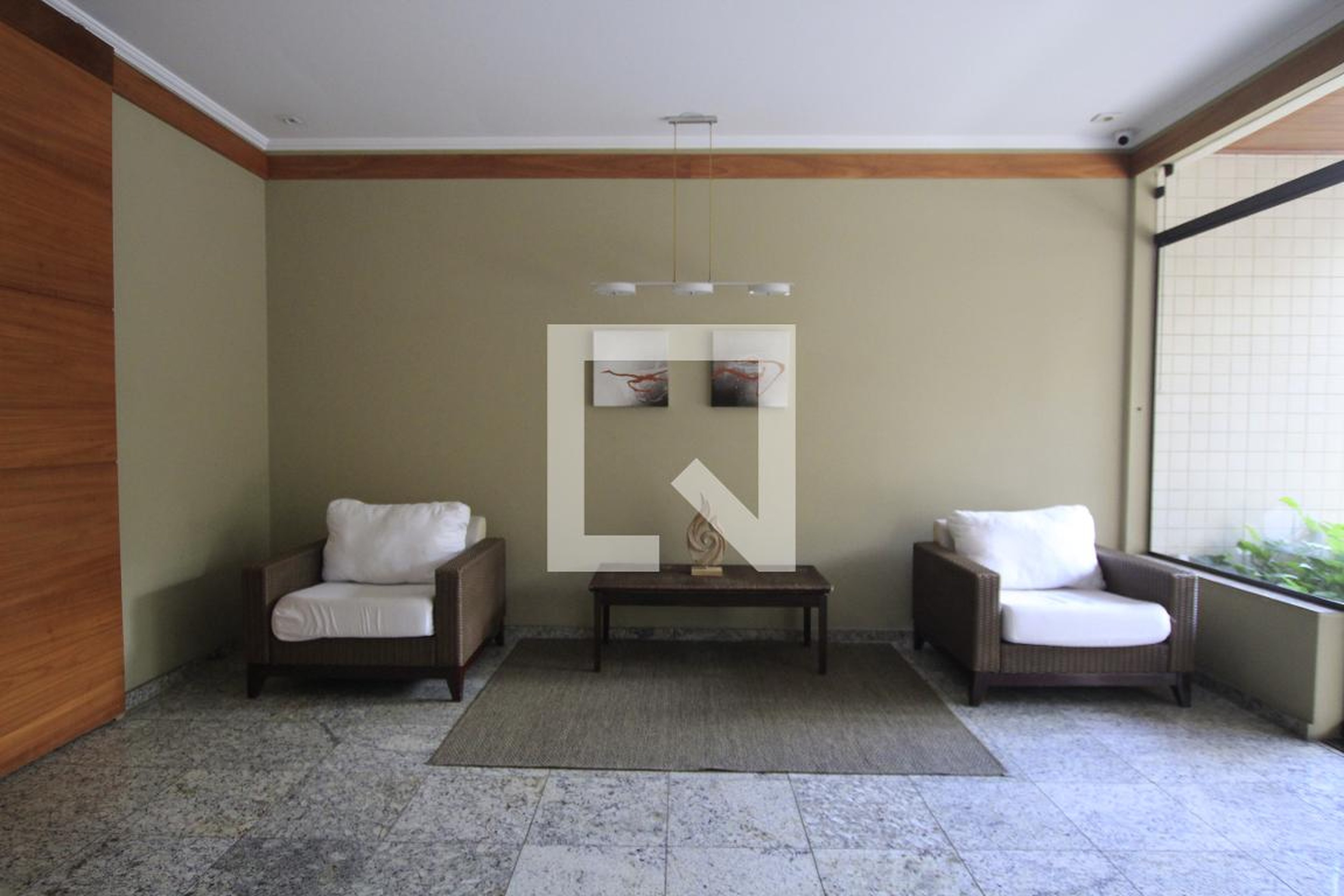 Hall de entrada Condomínio Le Ritz