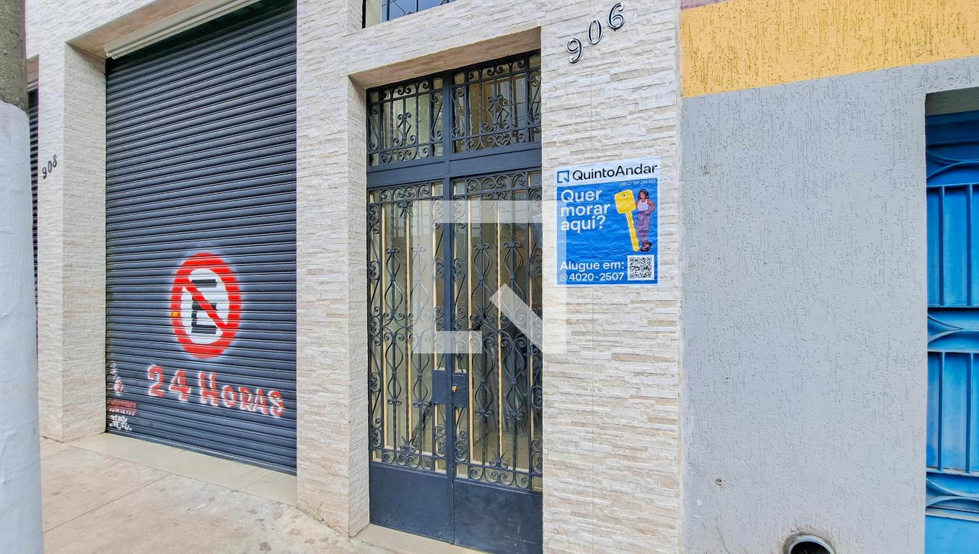 Fachada Condomínio em Rua Visconde de Parnaíba, 906