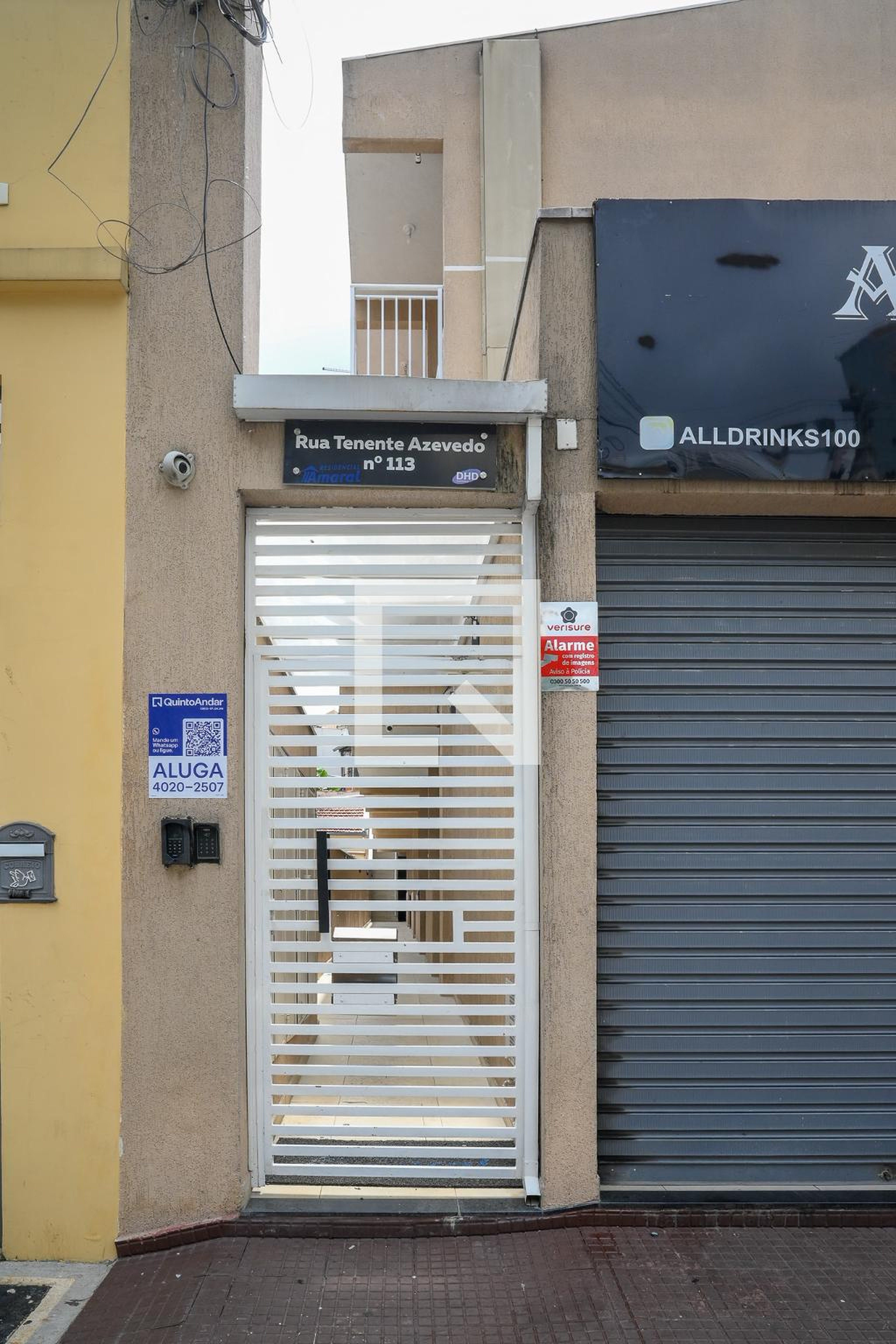 Fachada Condomínio Tenente de Azevedo