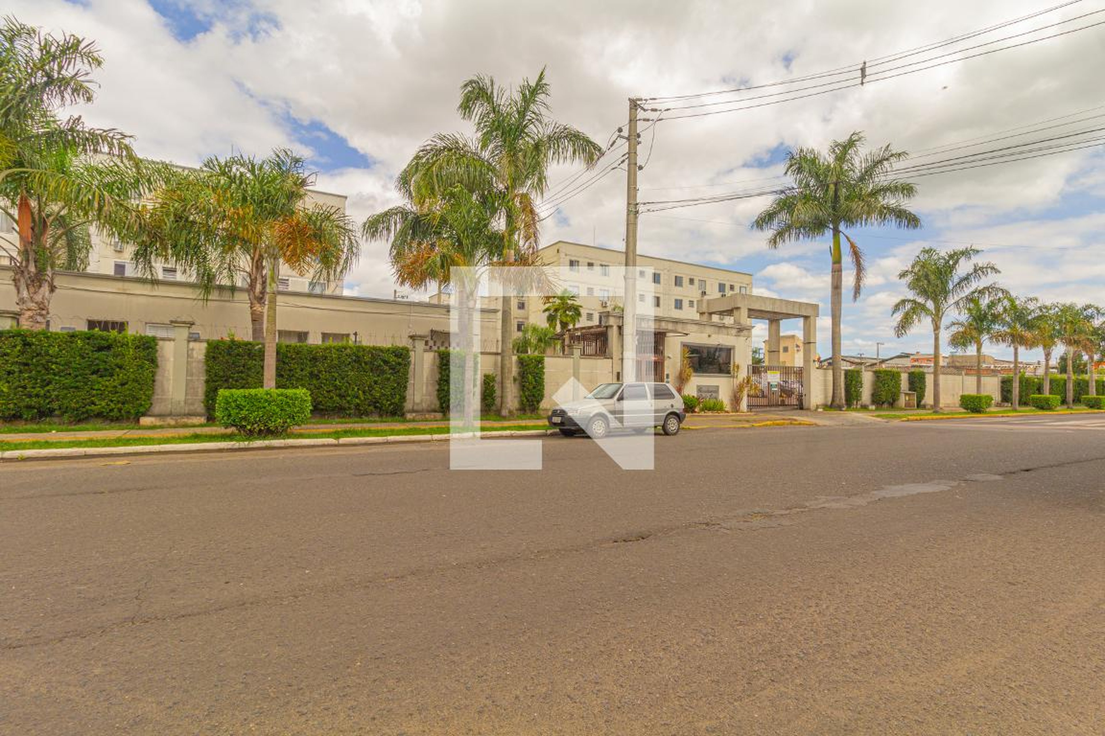 Fachada do condomínio Residencial Porto Leon