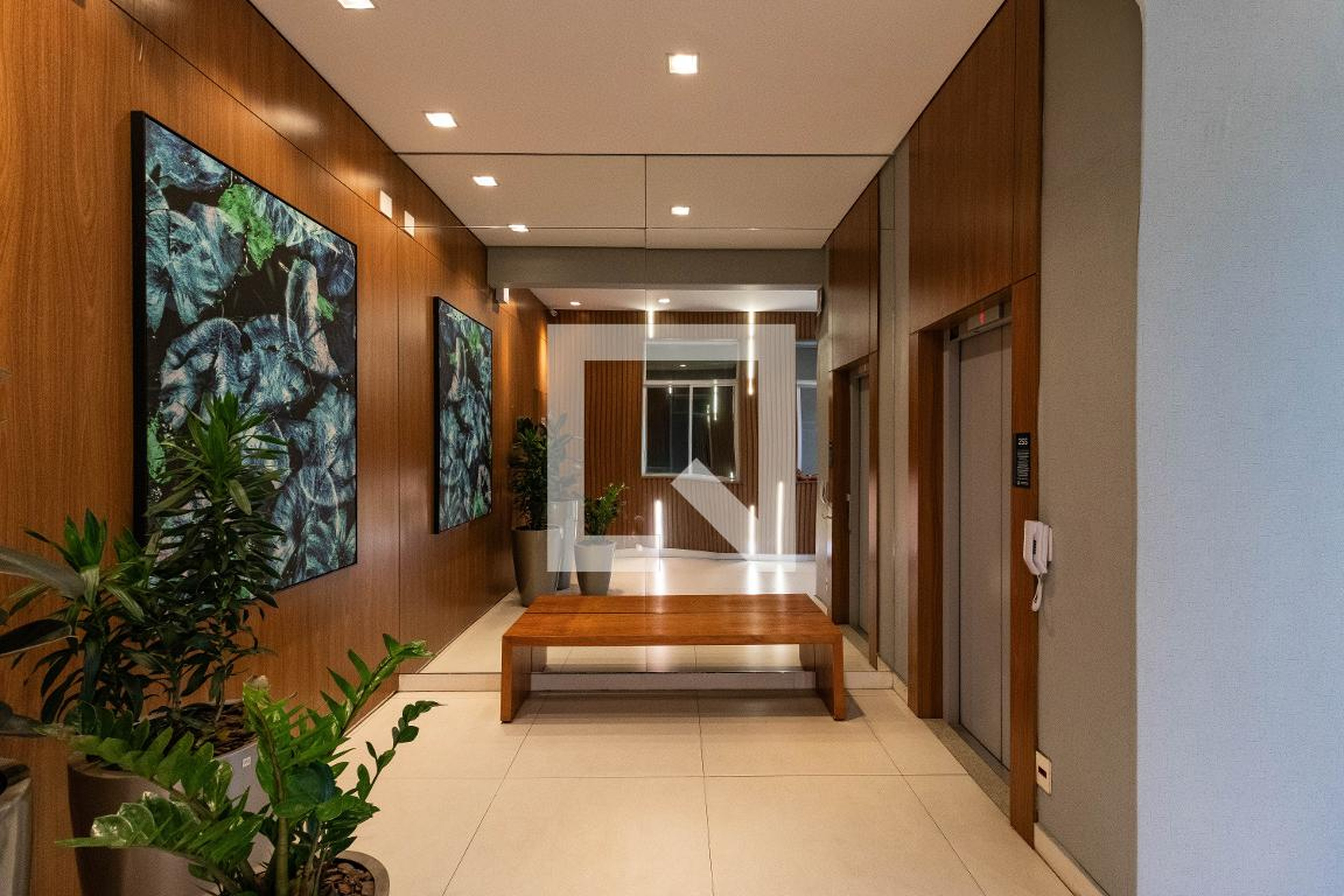 Hall de entrada - Central da Barra - Arte