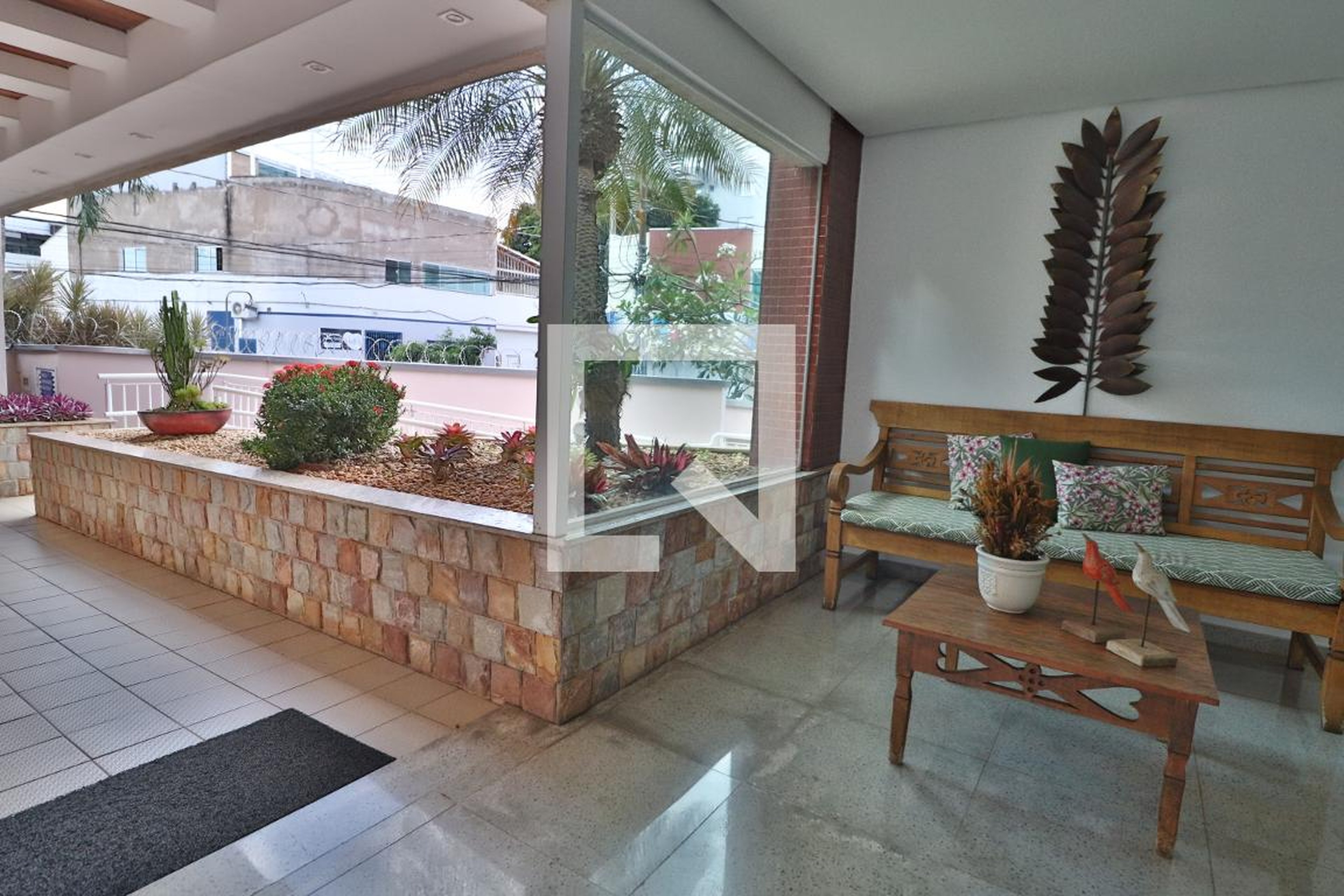 Hall de entrada Residencial Veneza