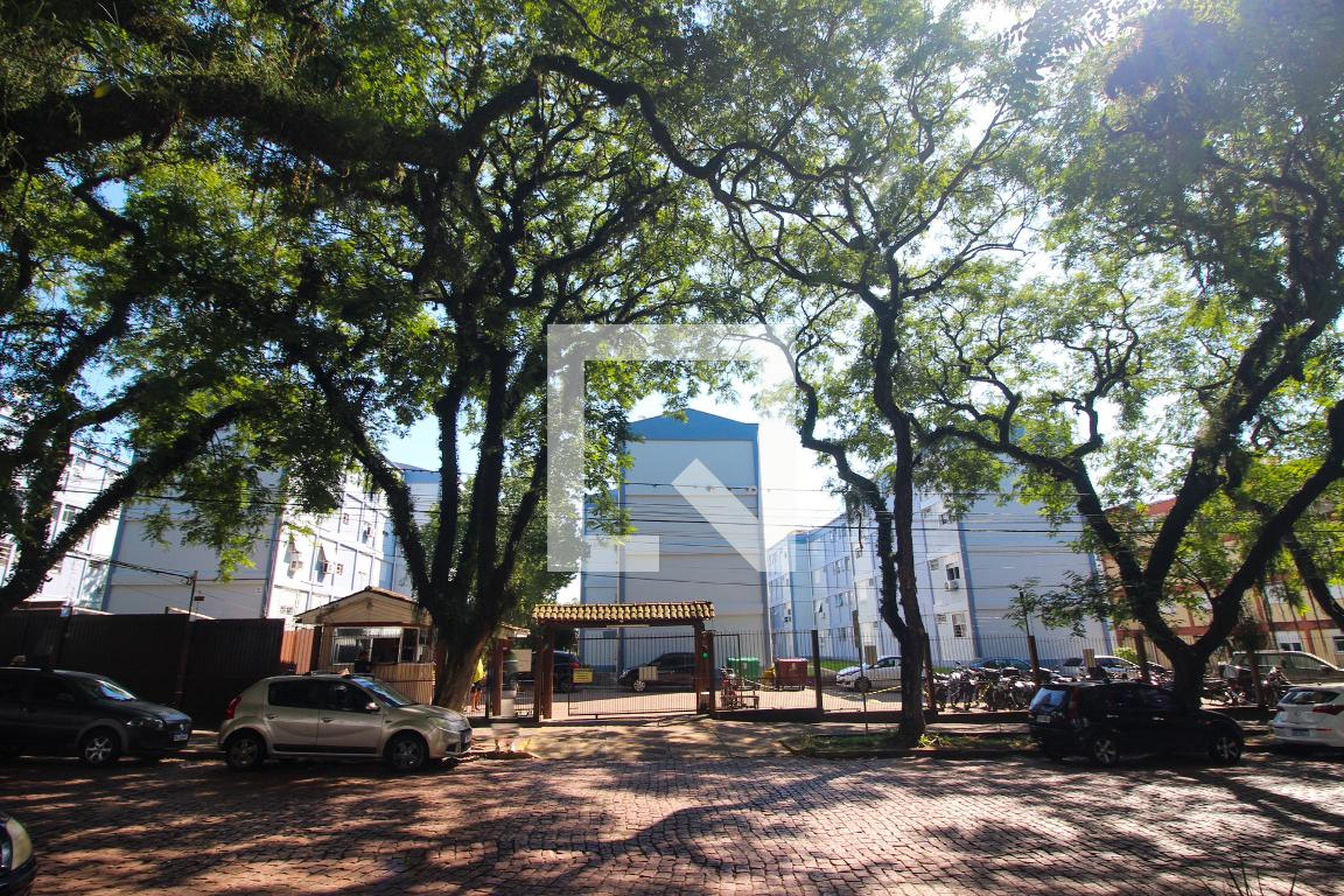 Fachada do condomínio Condomínio Pereira Neto