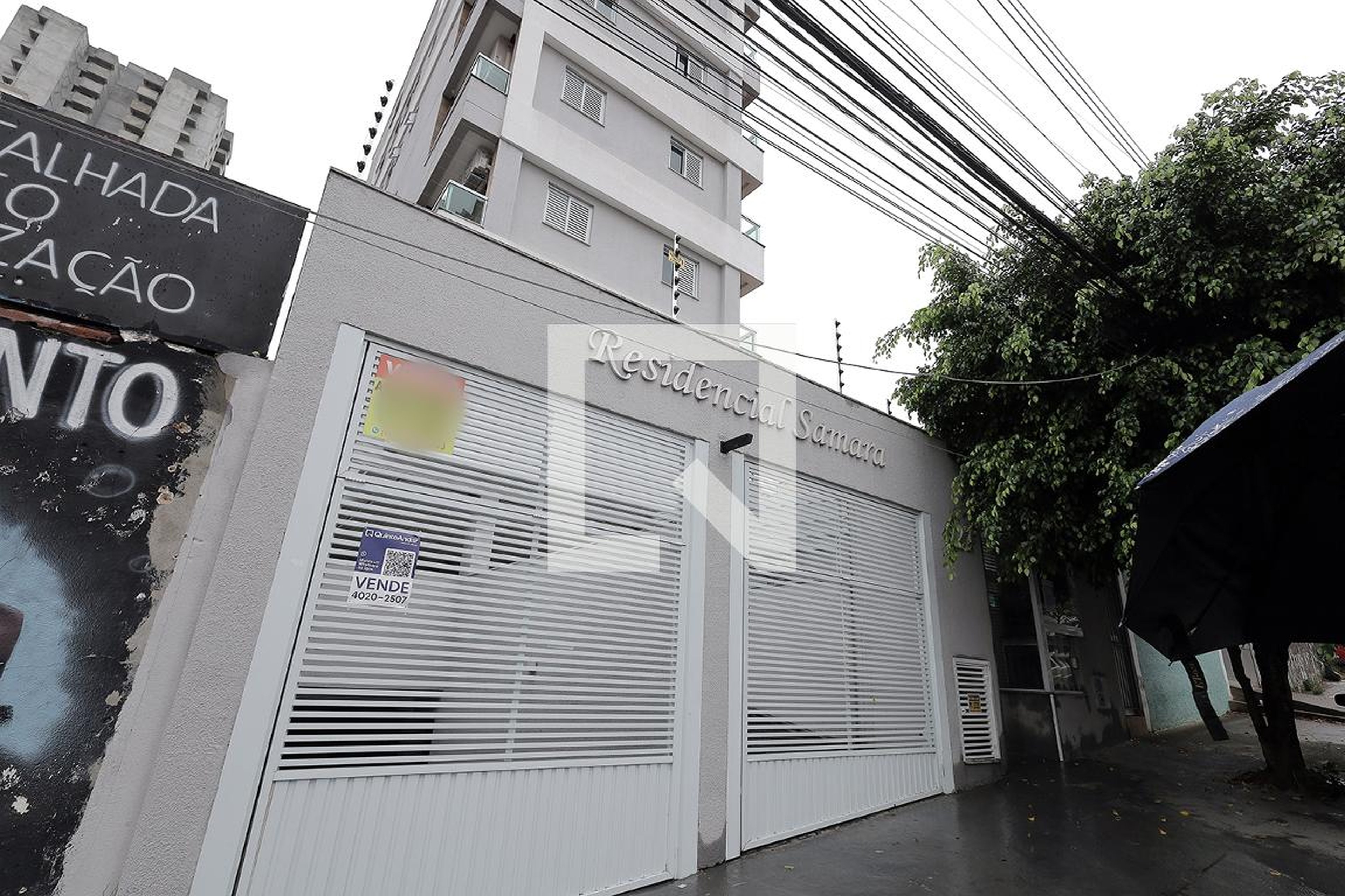 Fachada Condomínio em Rua Conselheiro Justino, 521