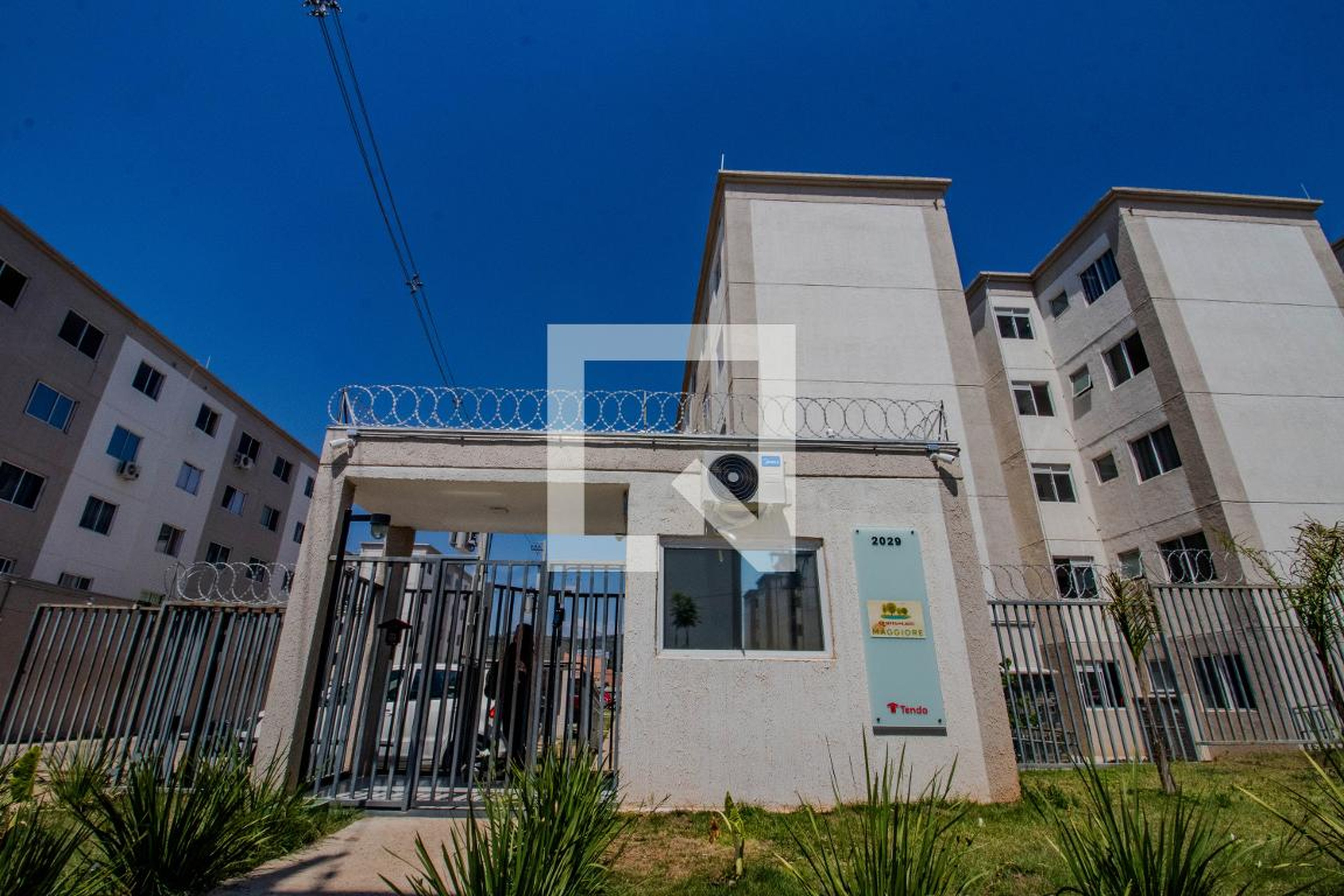 Fachada Condomínio Quinta do Lago Maggiore  Construtora Tenda