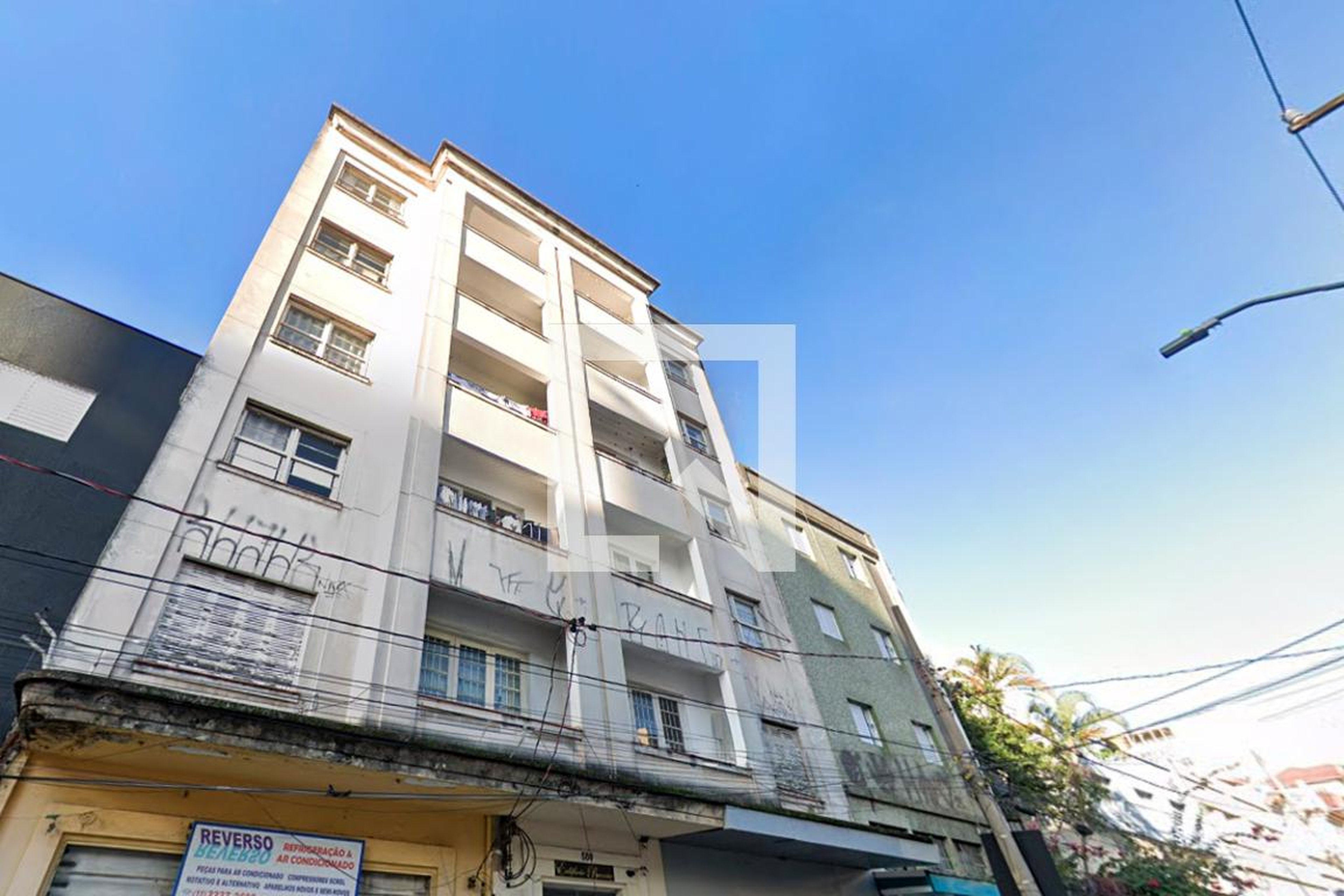 Fachada Condomínio em Rua Barão de Campinas, 580