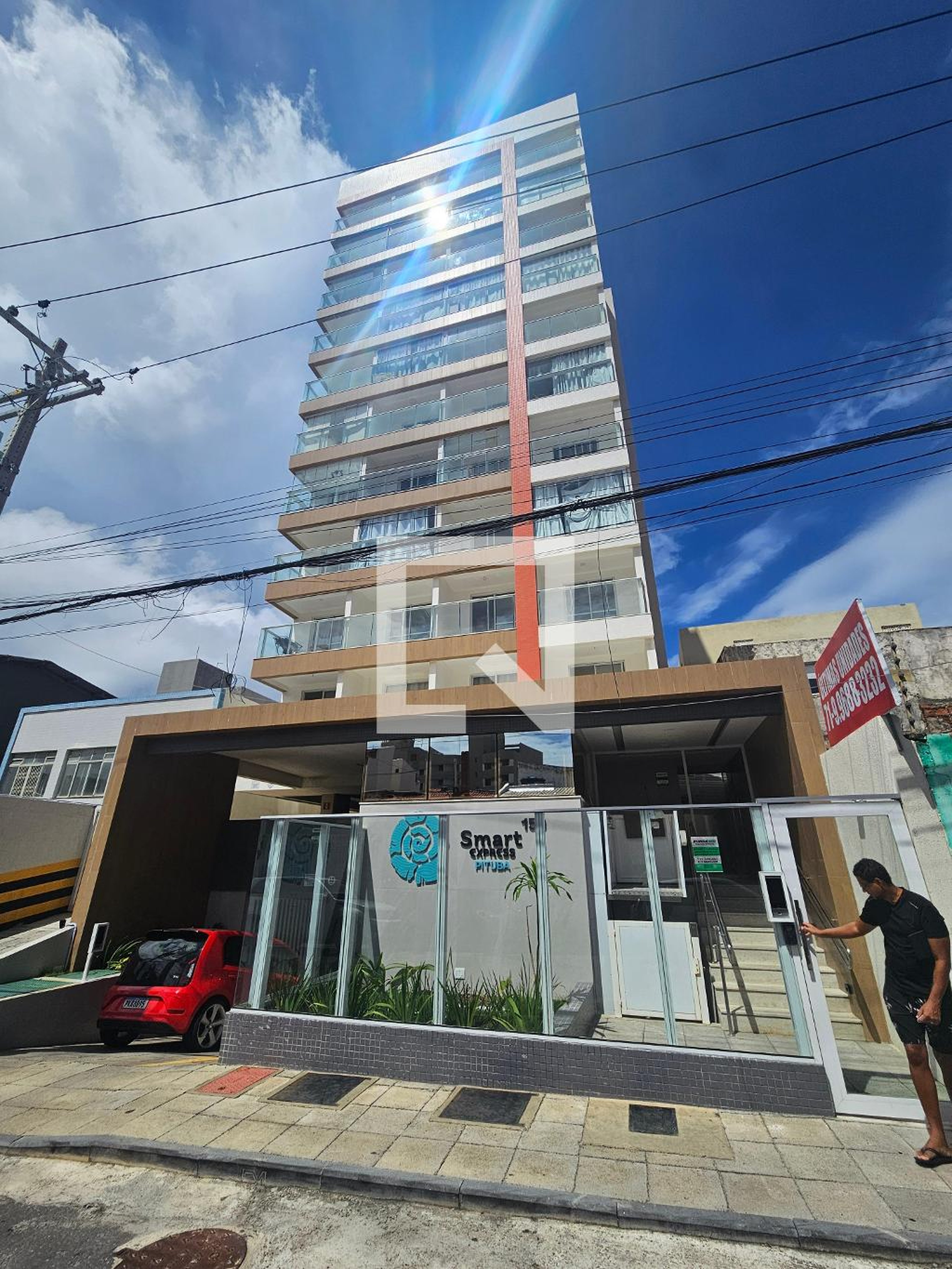 Fachada Condomínio Smart Express Pituba