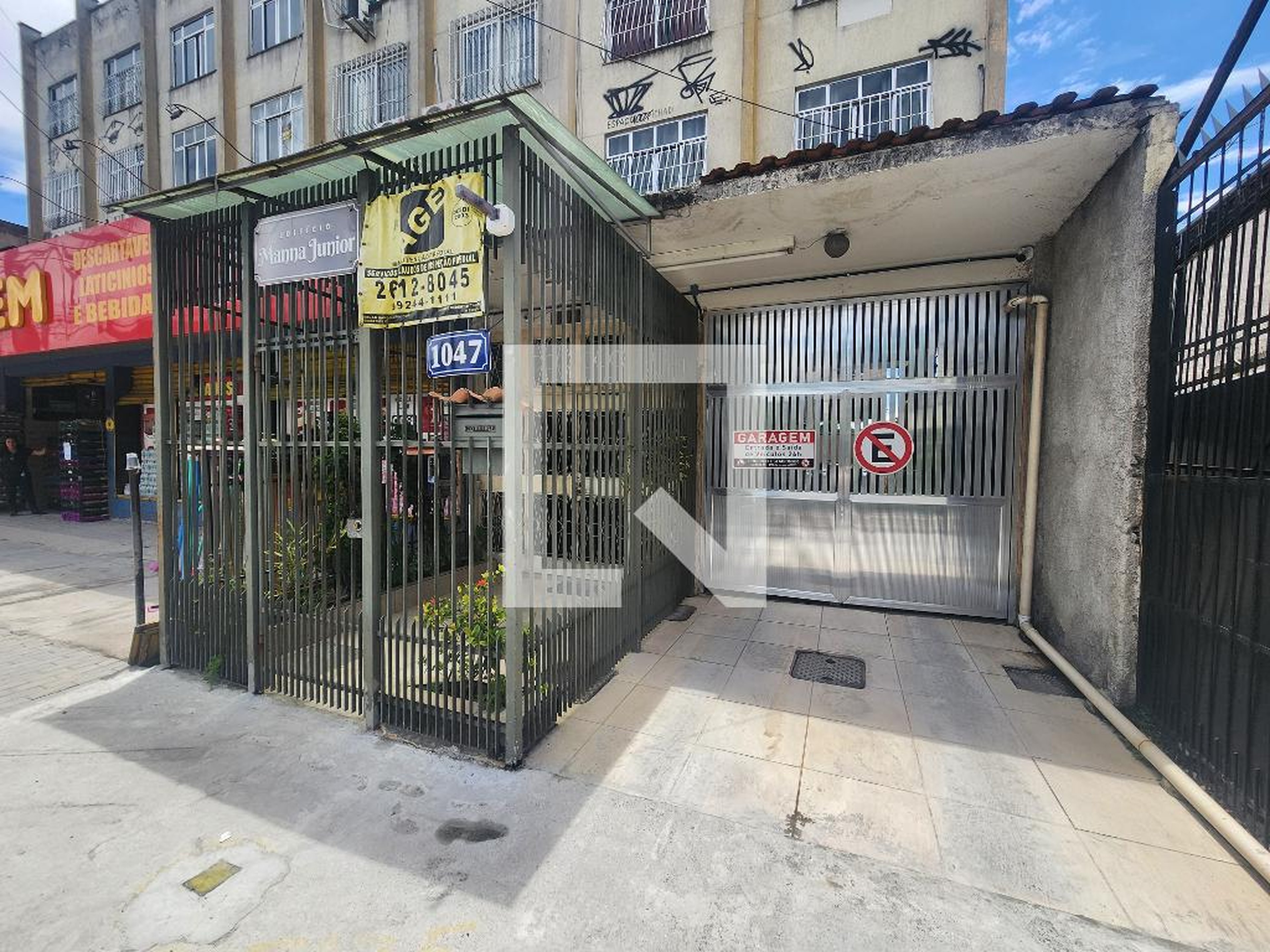 Fachada Condomínio em Rua Doutor Nilo Peçanha, 1047