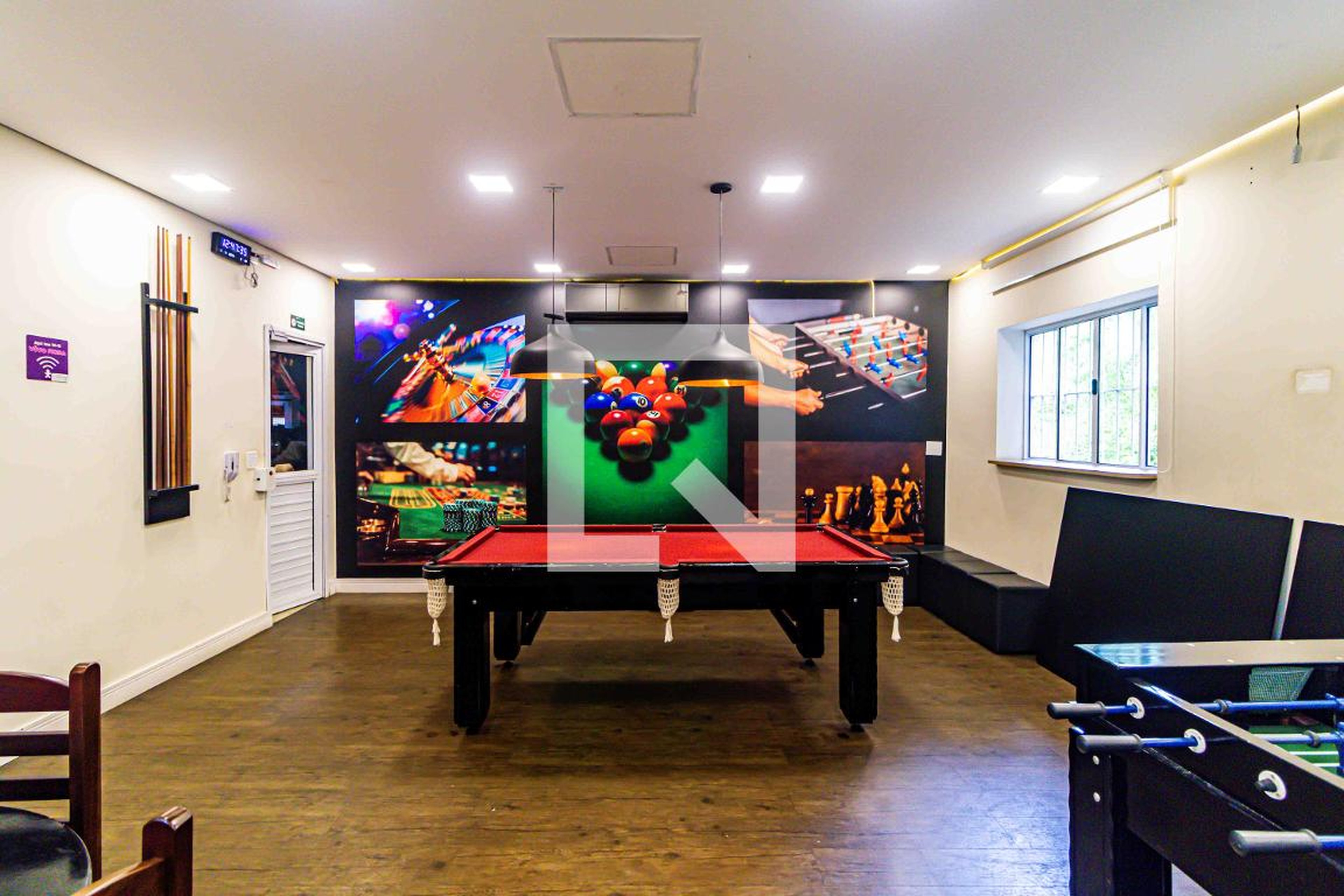 Salão de jogos - Parque das Flores