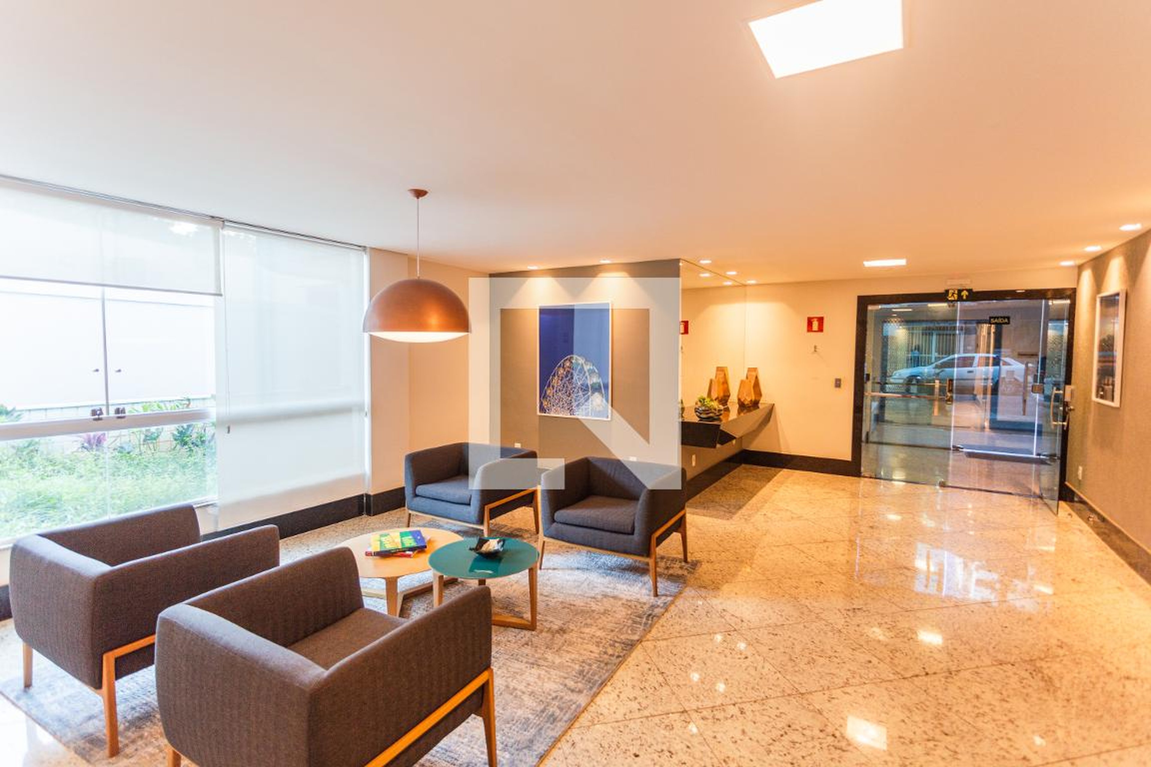 Hall de entrada - Edifício Américo Vaz