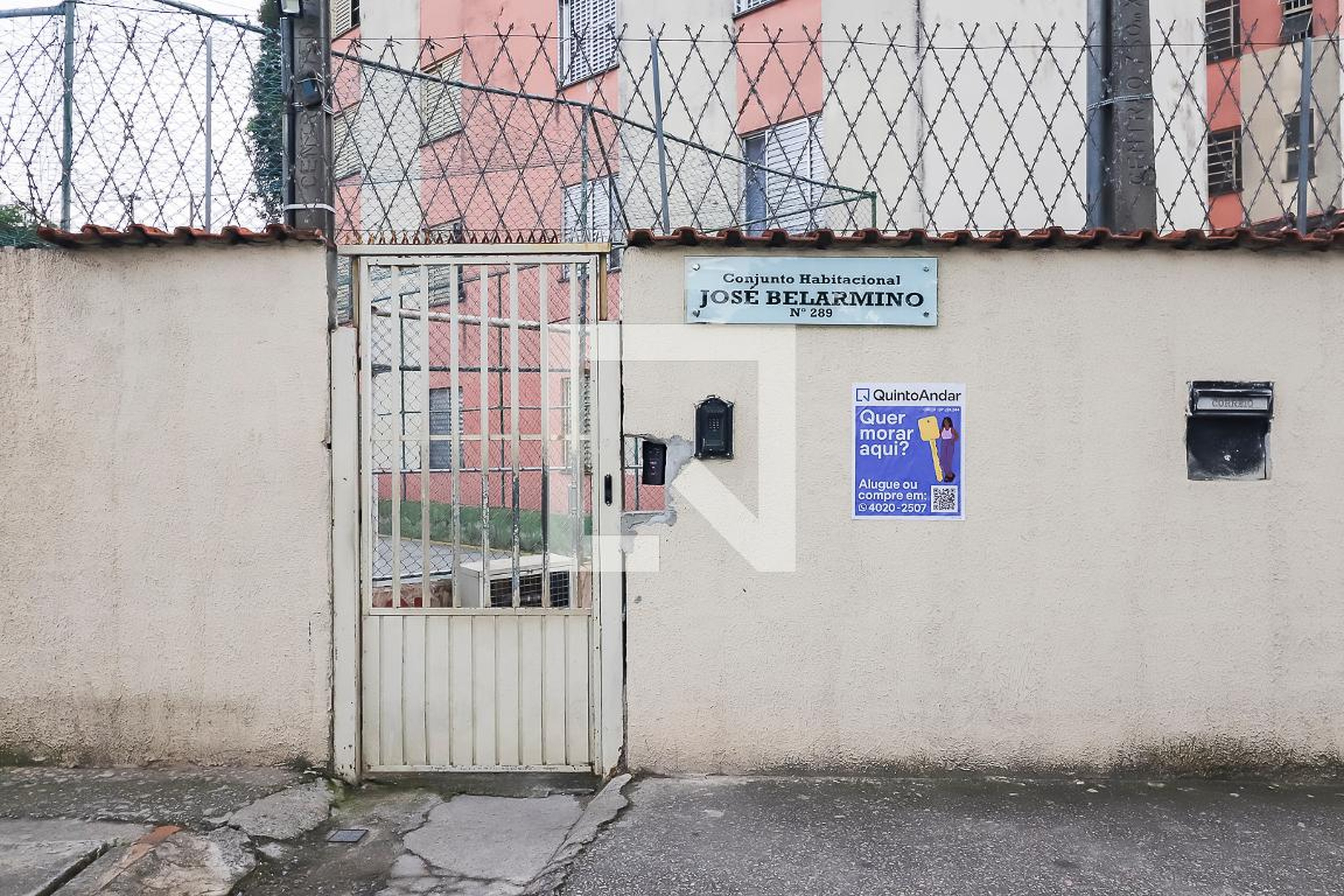 Fachada Condomínio José Berlamino