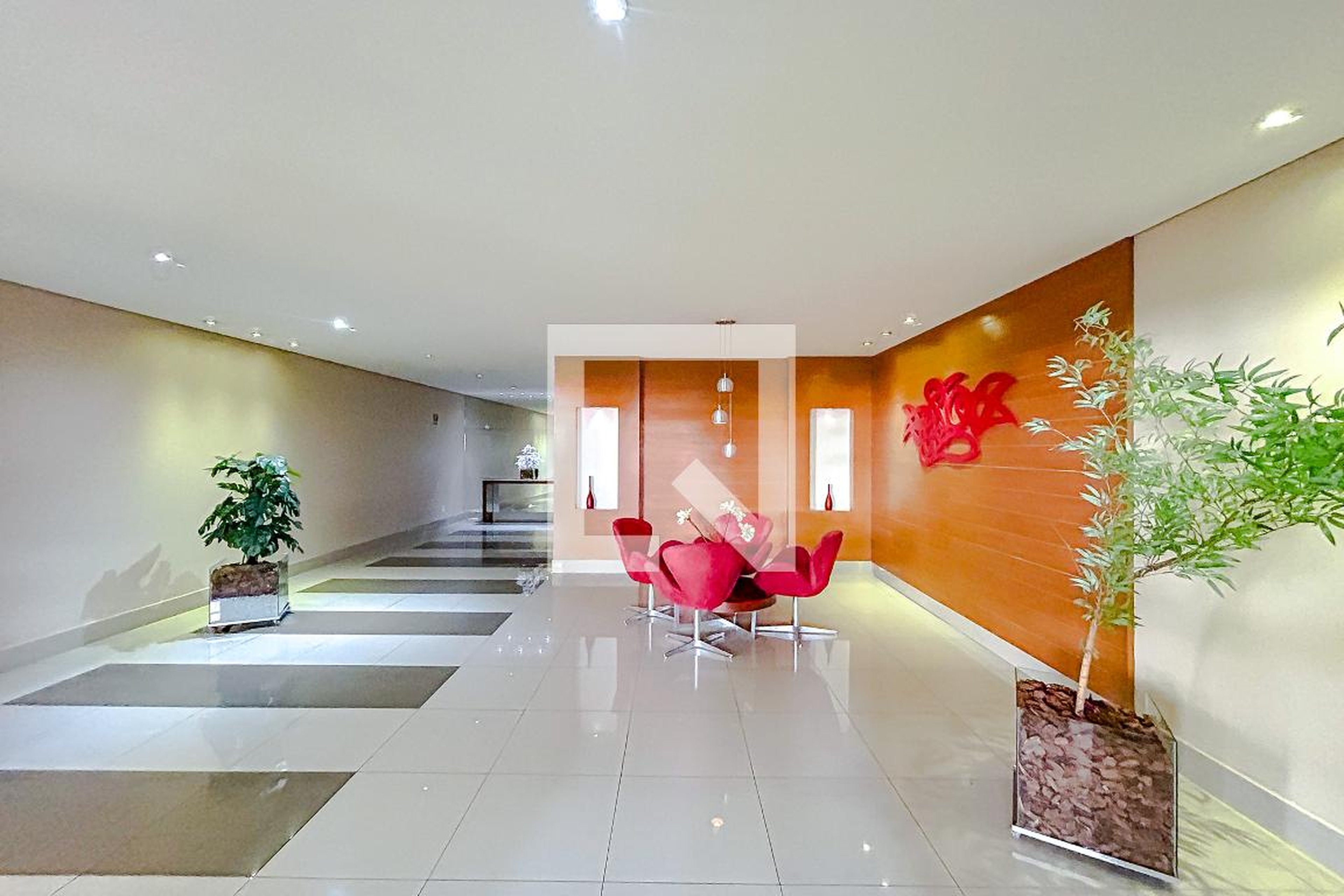 Hall de entrada Condomínio em Rua Coronel Gustavo Santiago, 89