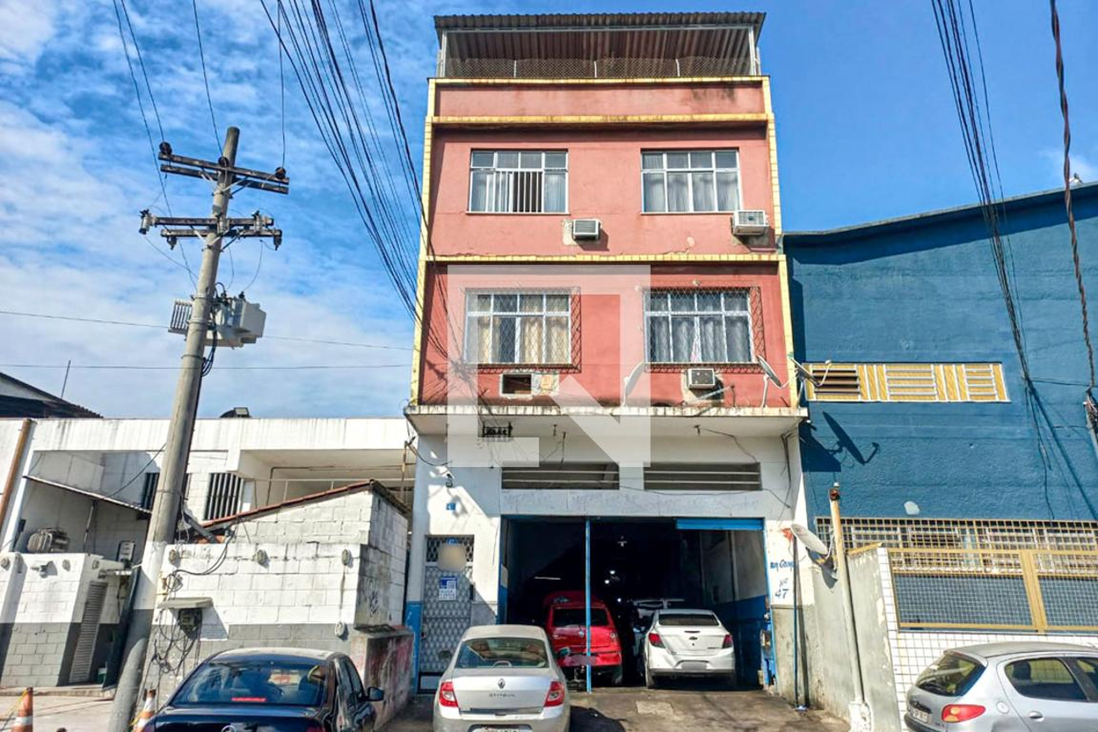 Fachada do Prédio Condomínio em Rua Coimbra, 47