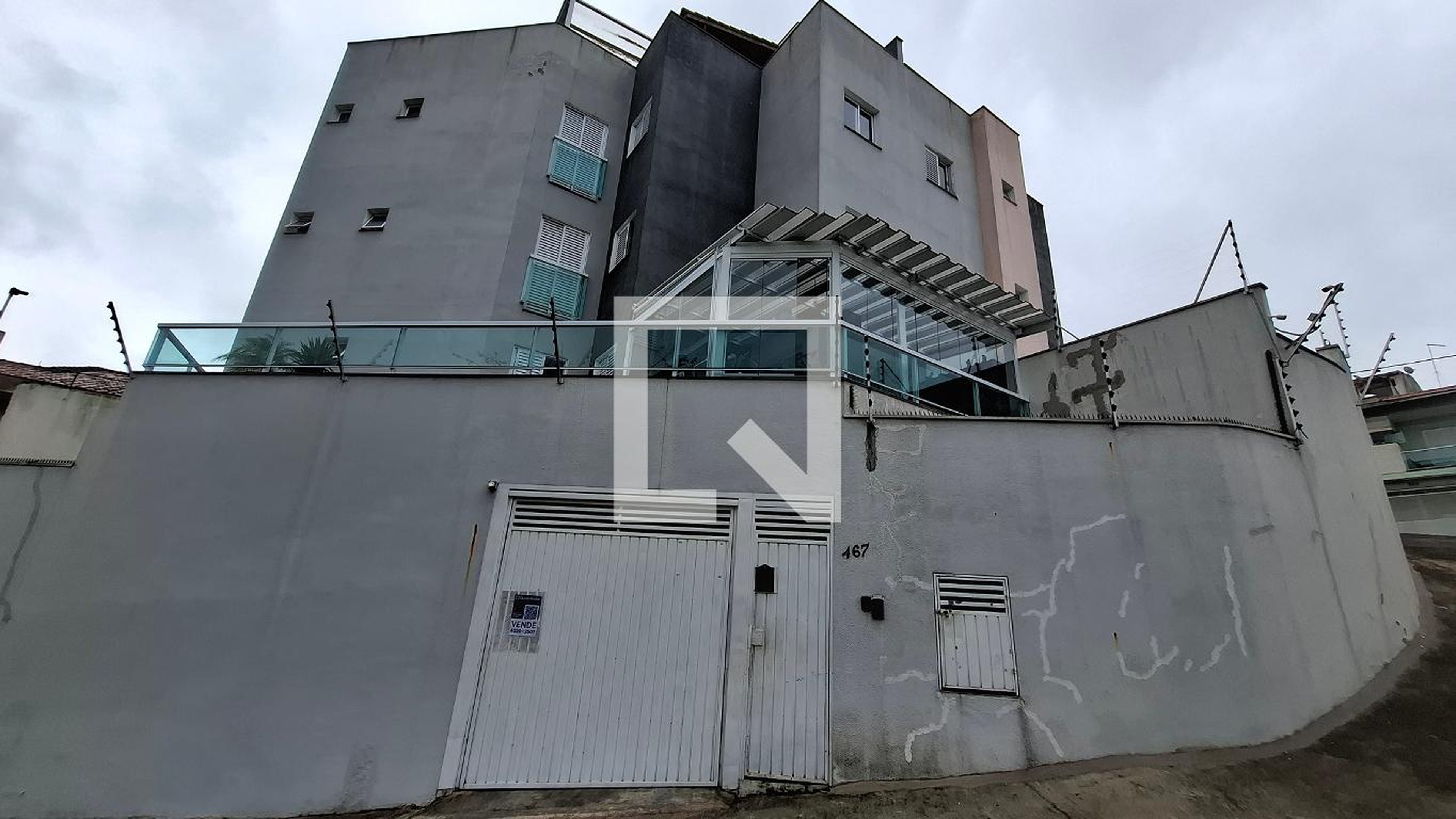 Fachada Condomínio em Rua Domênico Garofallo, 467