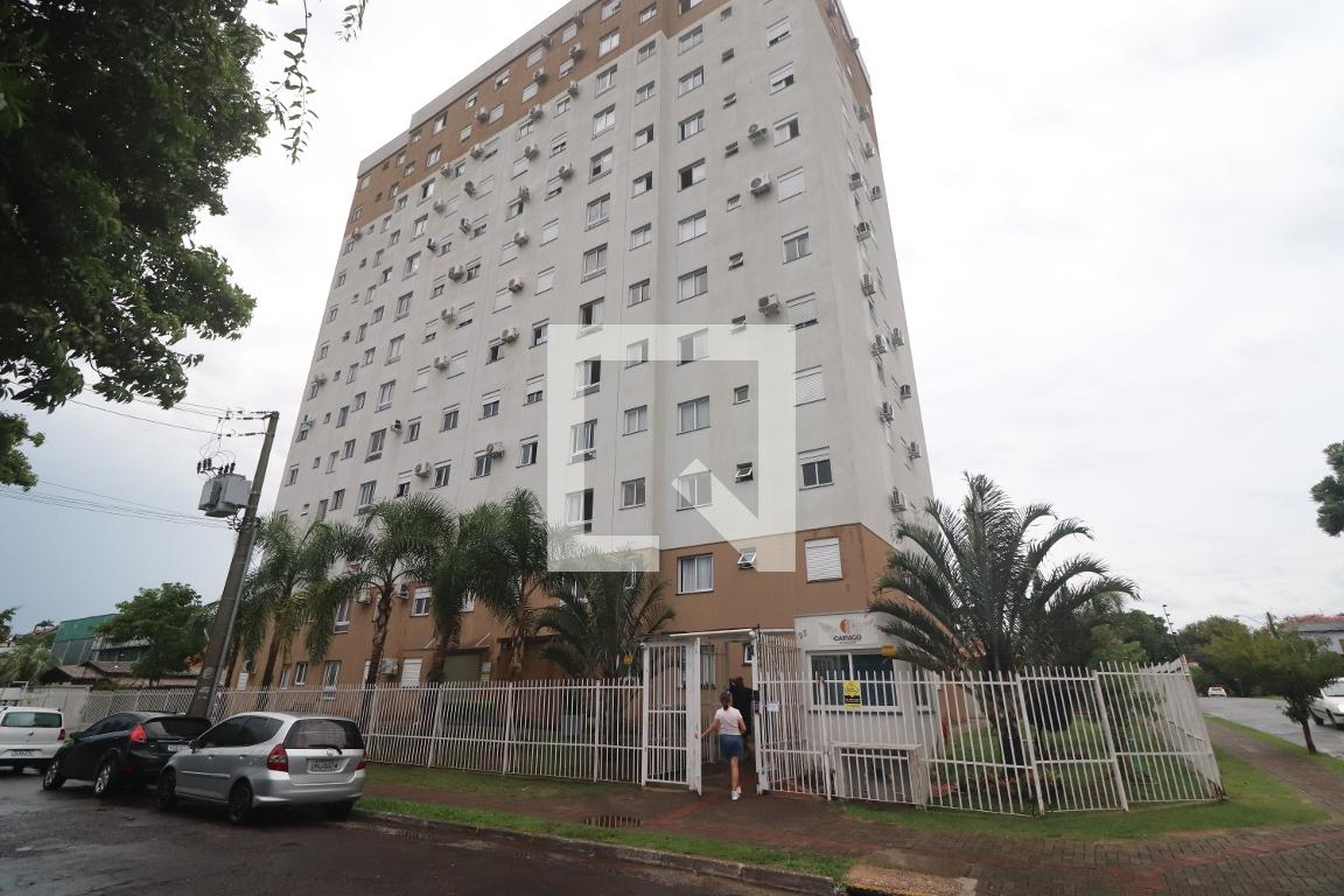 Fachada Condomínio em Rua Alfredo Marotzki, 29