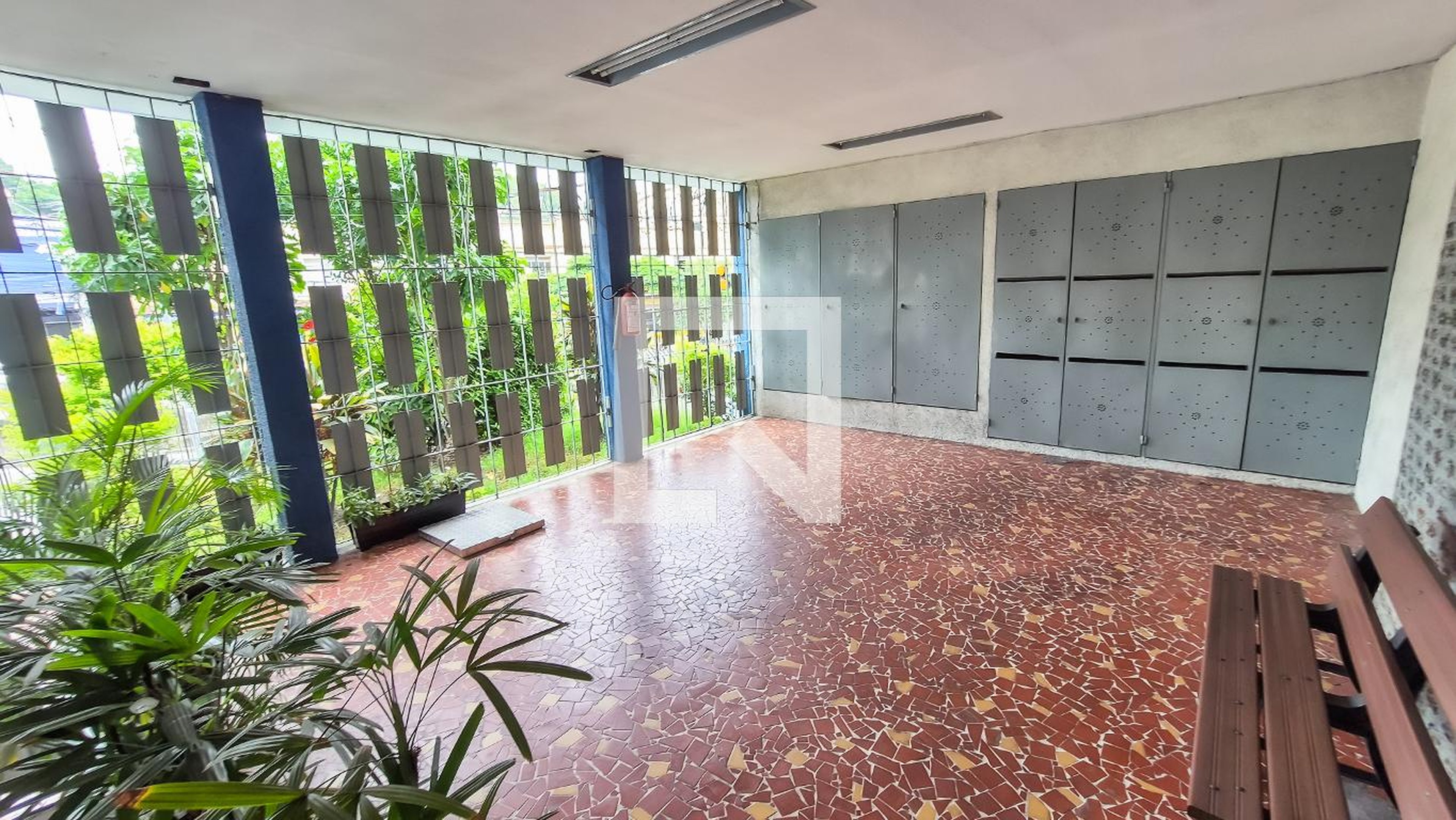 Hall de entrada Edifício Jardim Edgard Romero