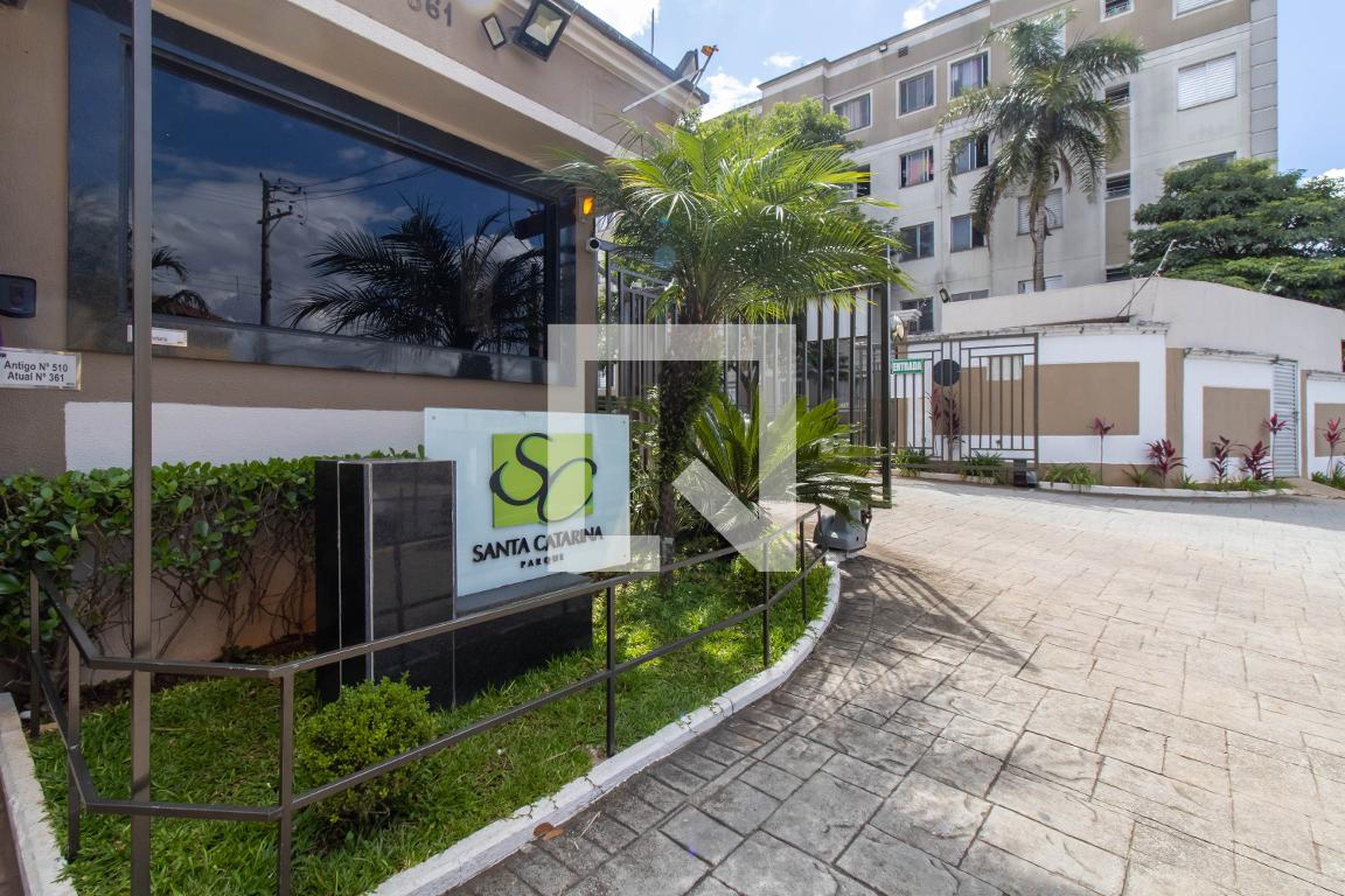 Fachada Condomínio Santa Catarina