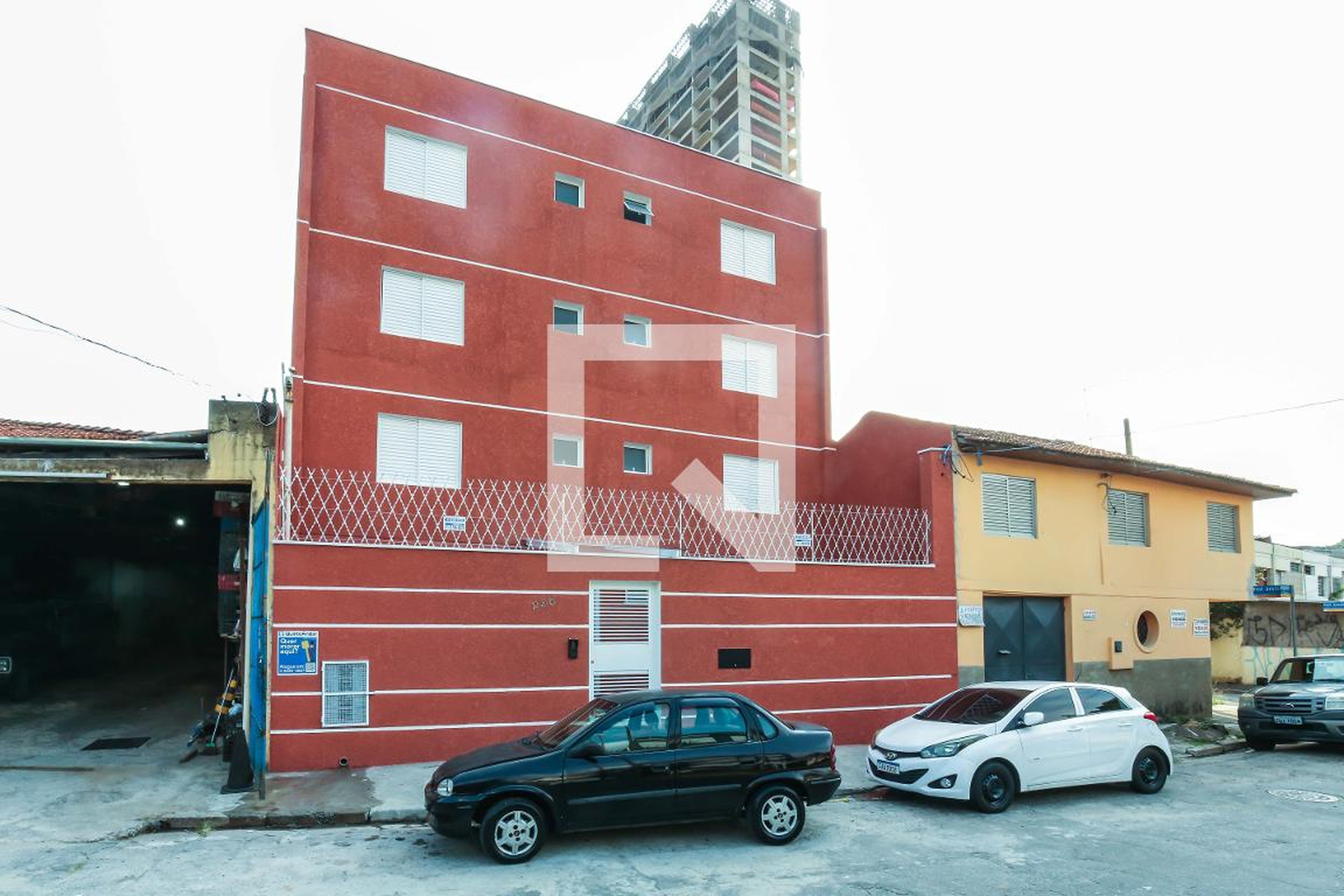 Fachada Condomínio em Avenida Imigrante Japonês, 295