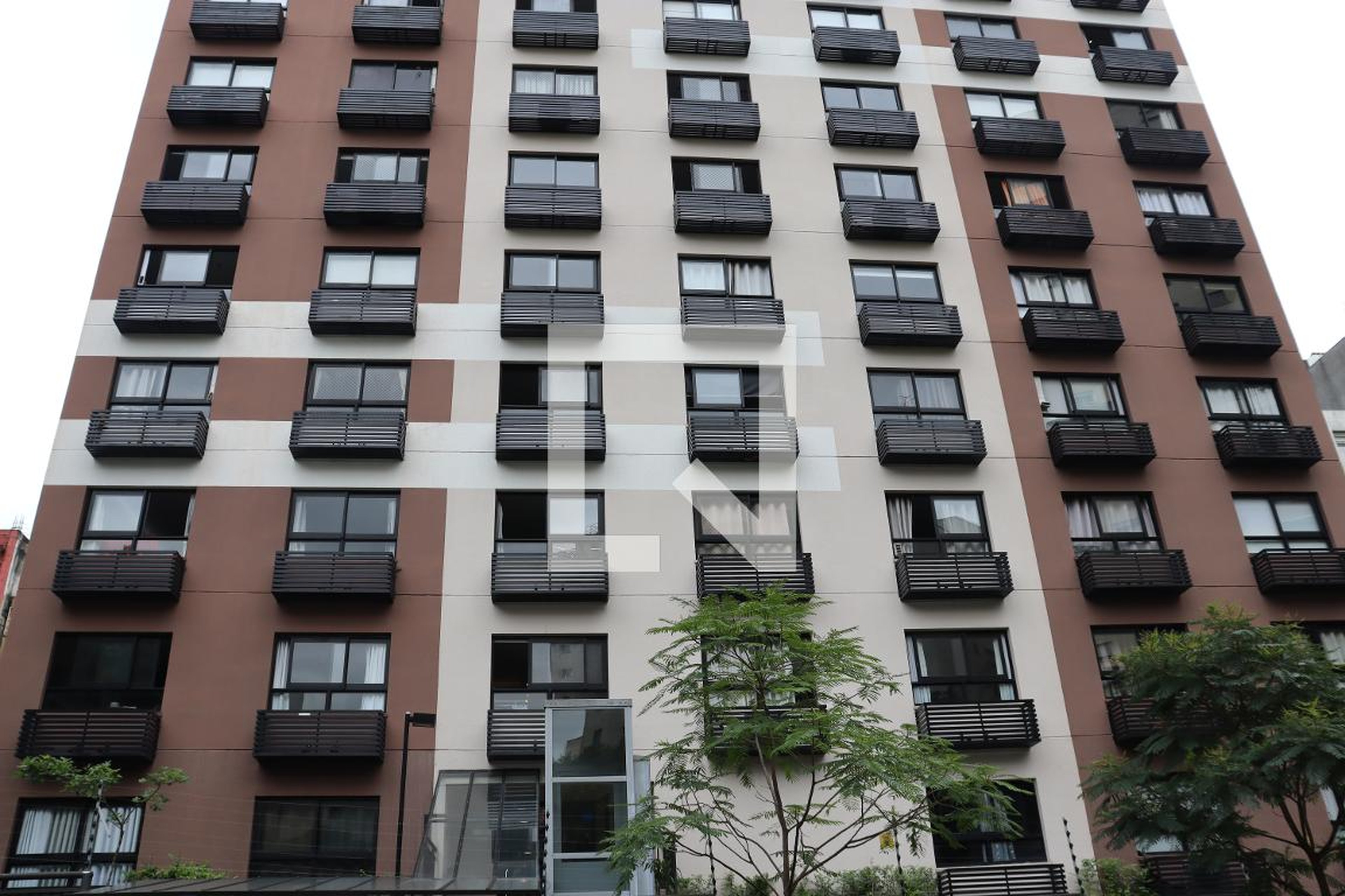 Fachada Condomínio Mobi One Frei Caneca