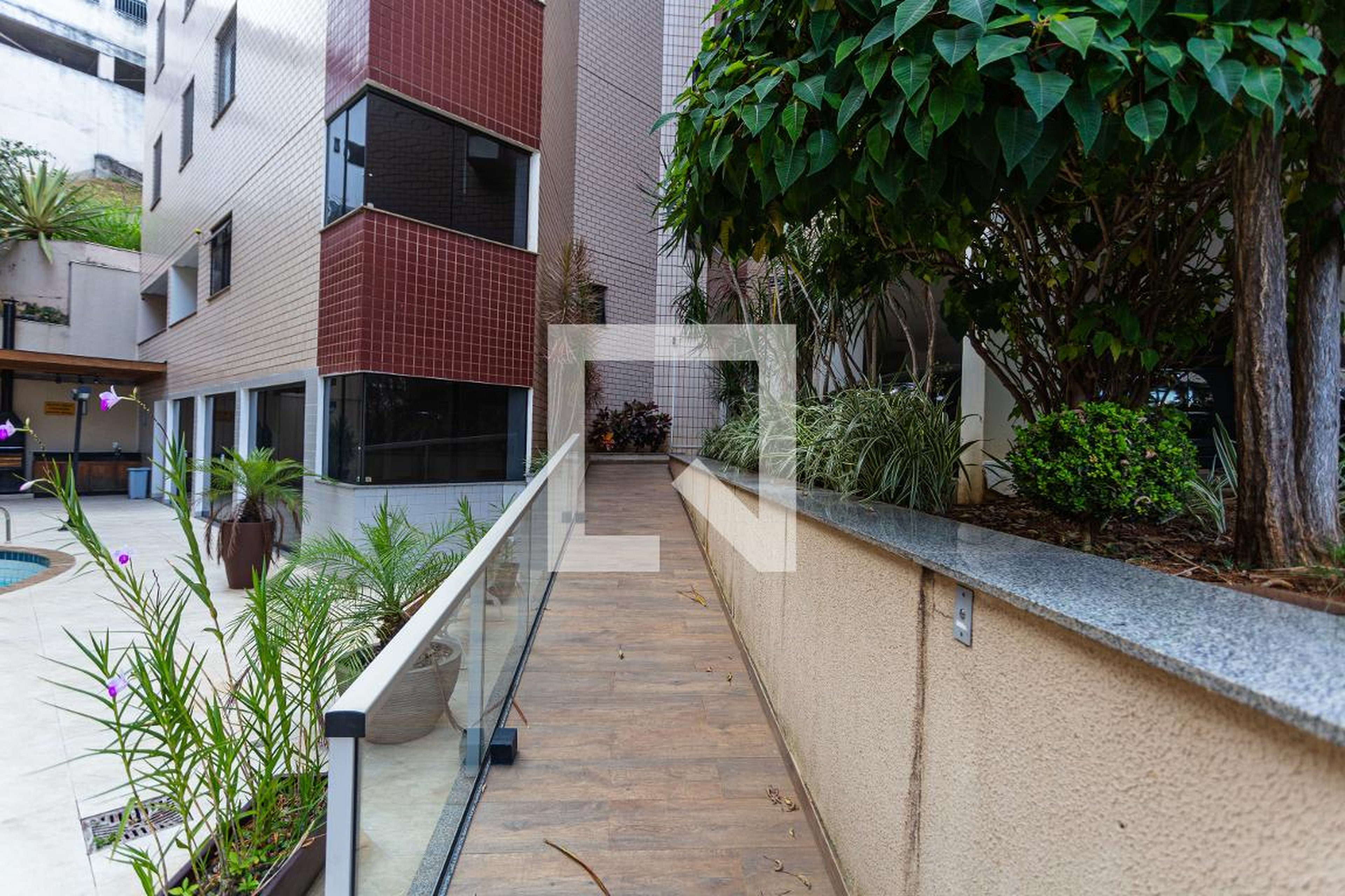 Hall de entrada - Edifício Residencial Silvio Bernardon