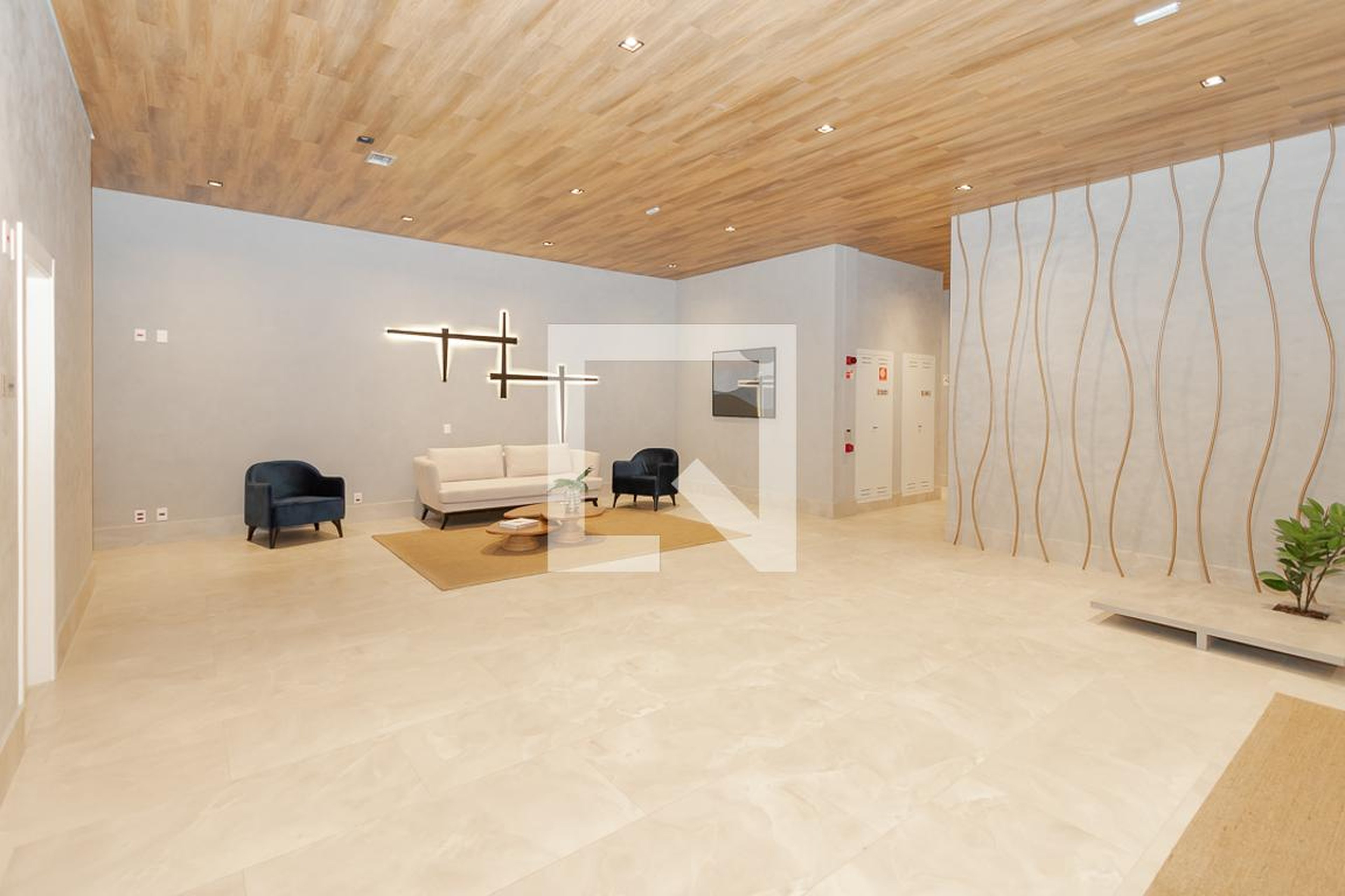 Hall de Entrada - Air Brooklin Residence