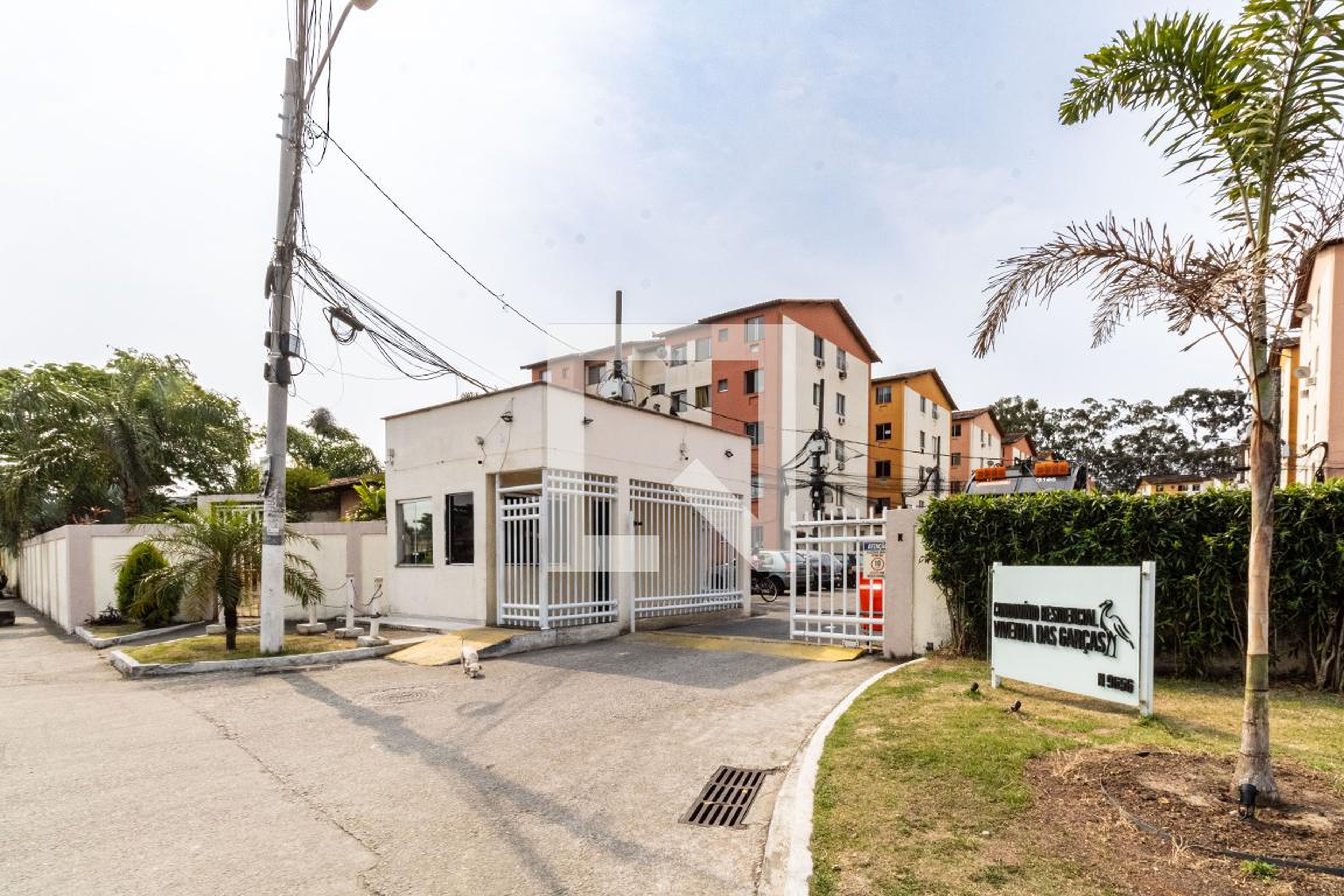 Fachada do condomínio Condomínio Vivenda das Garças