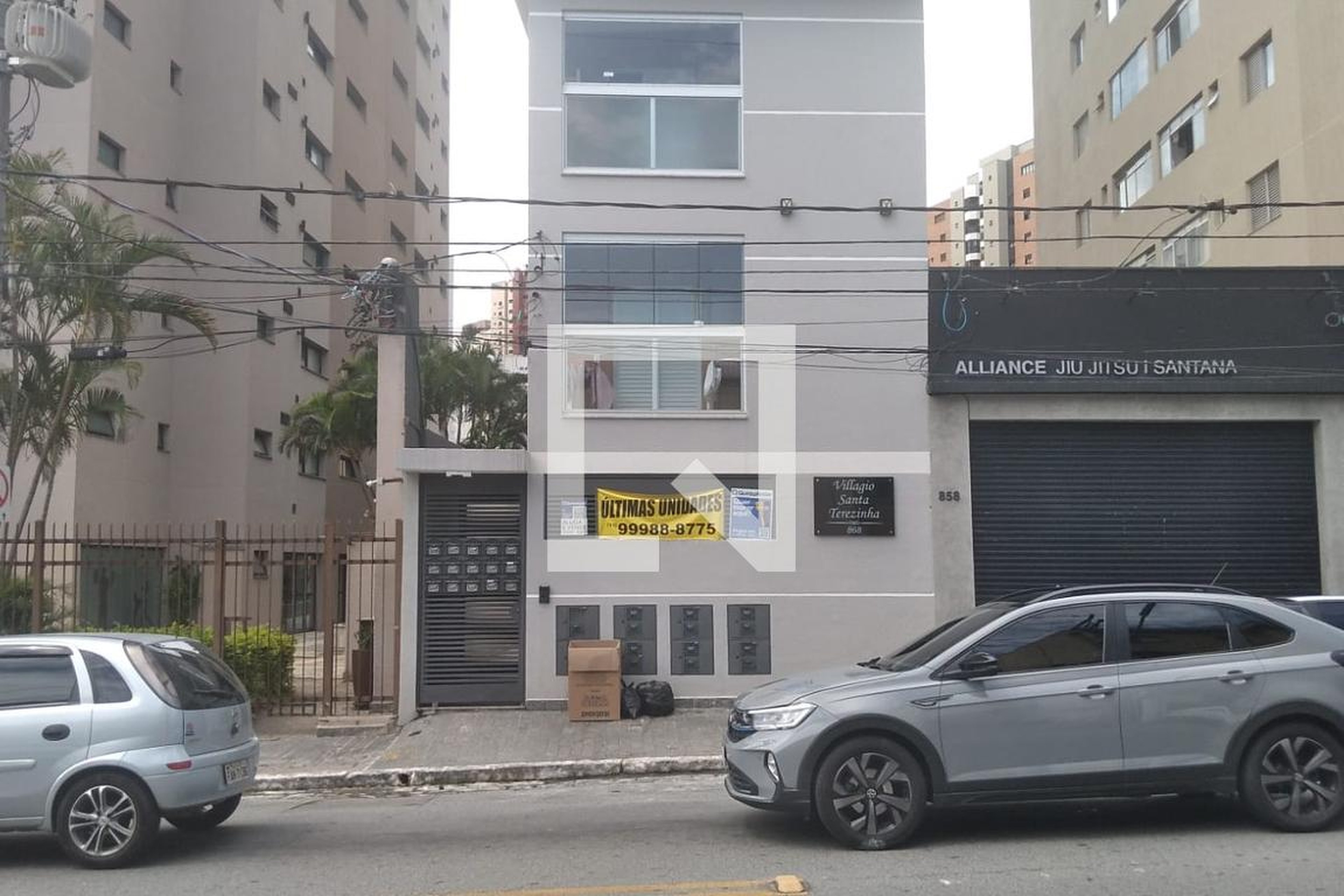 Fachada Condomínio em Rua Conselheiro Moreira de Barros, 864