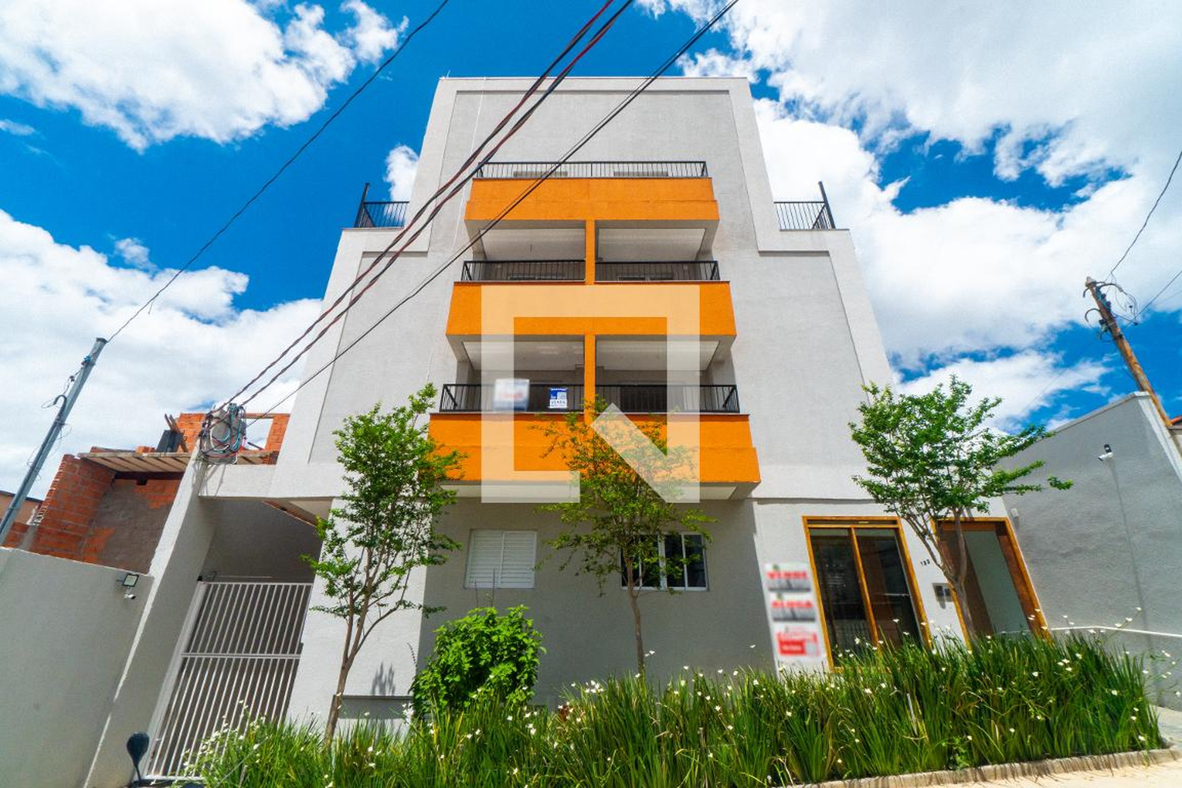 Fachada do Prédio Residencial Parateca