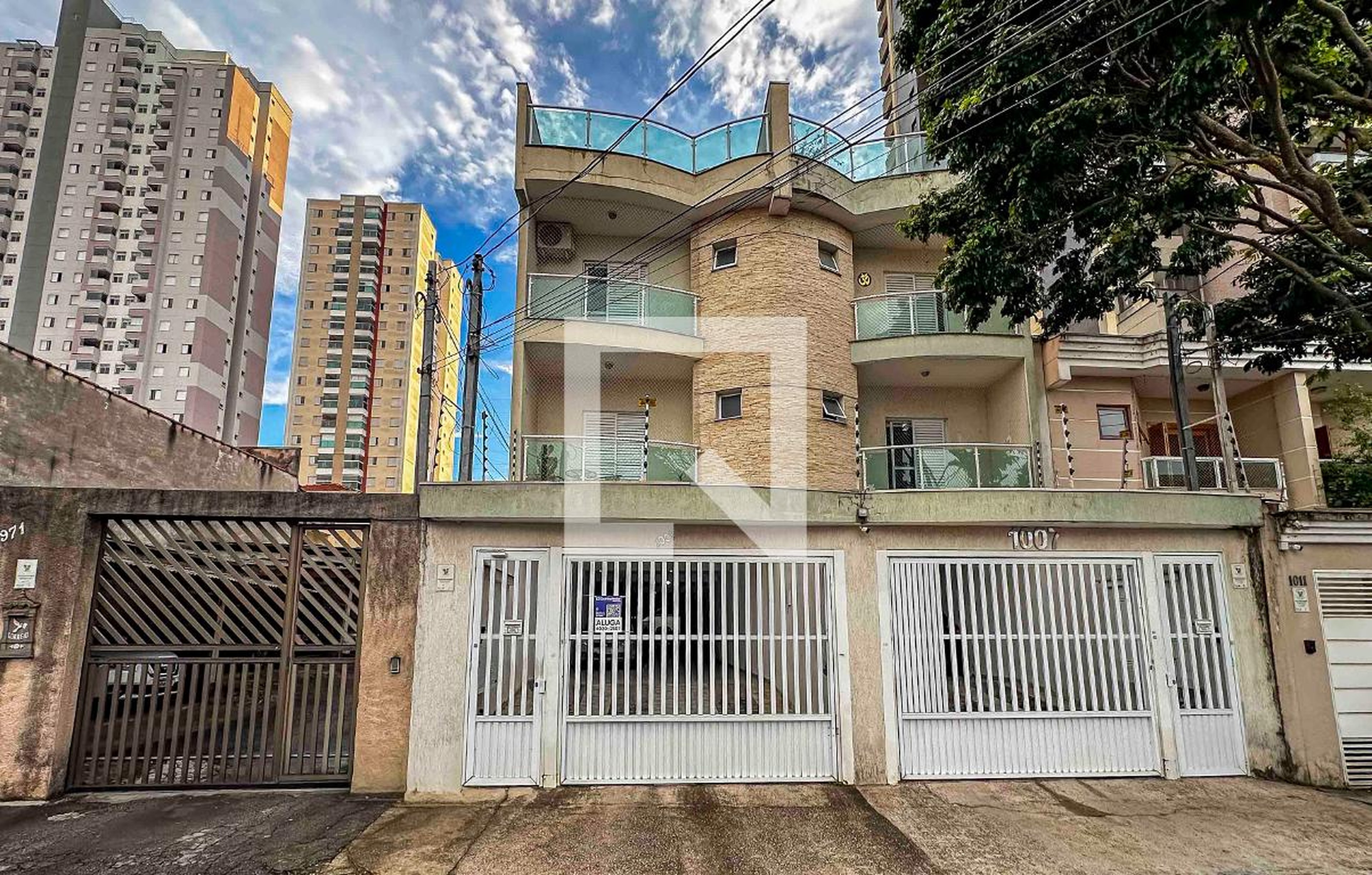 Fachada Condomínio em Rua João Ribeiro, 1001
