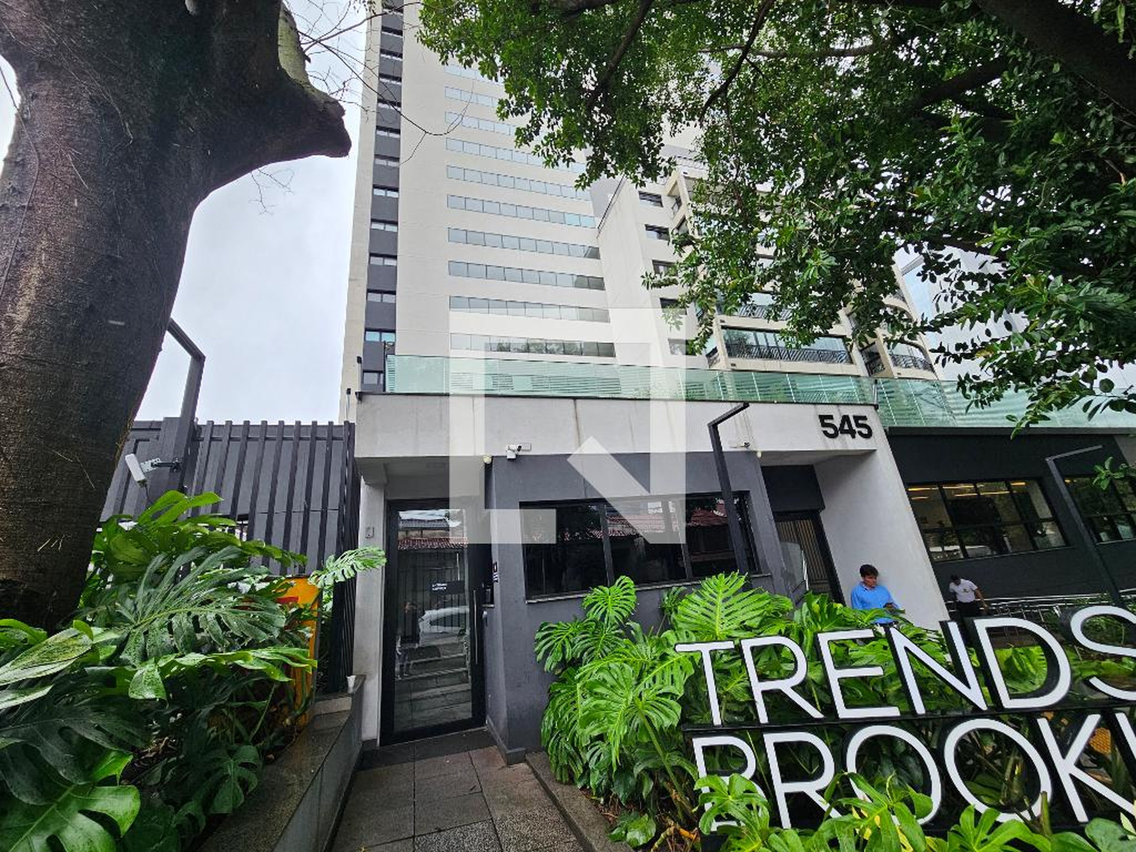 Fachada do Prédio Condomínio Trends Brooklin