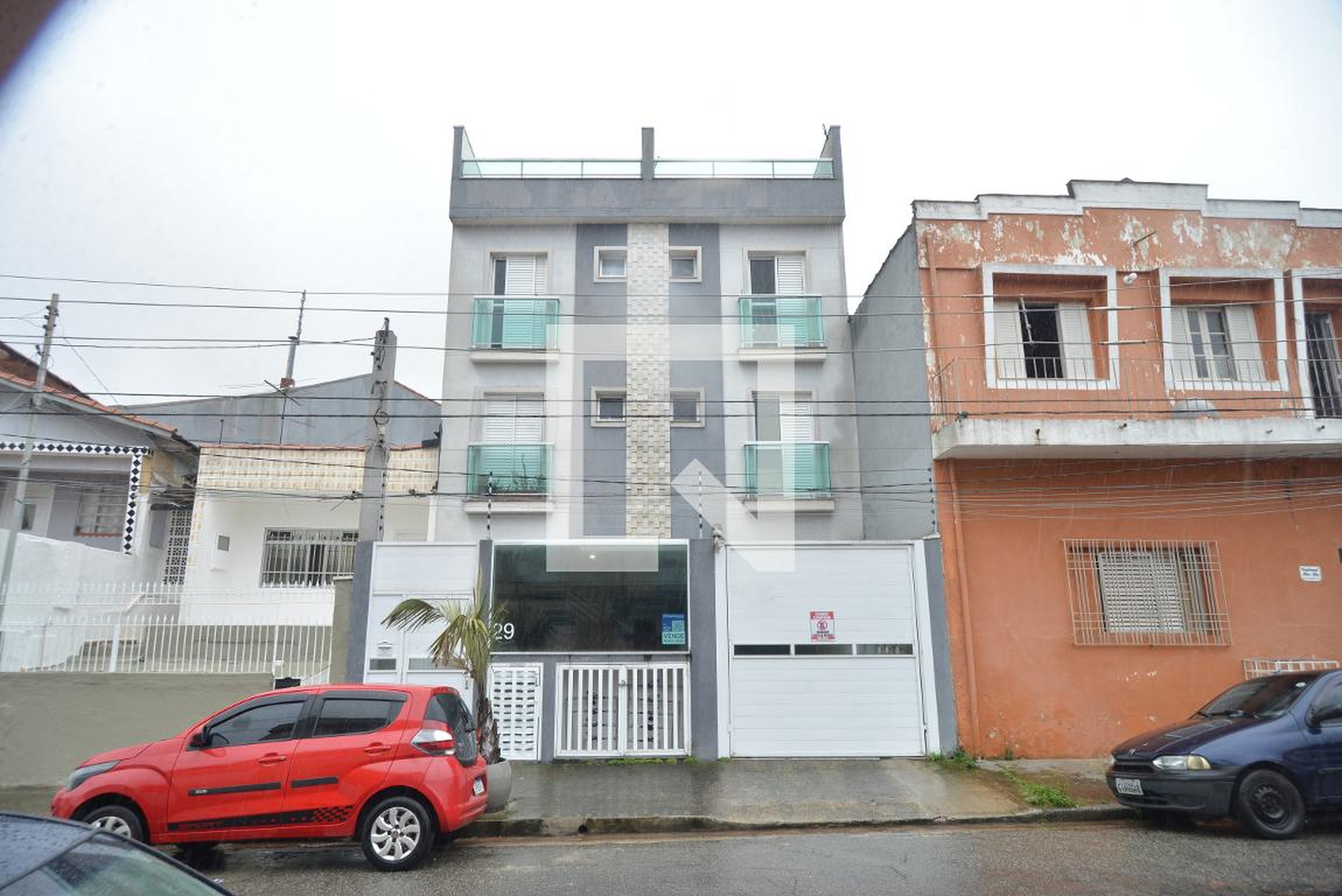 Fachada Condomínio em Rua Palestina, 29