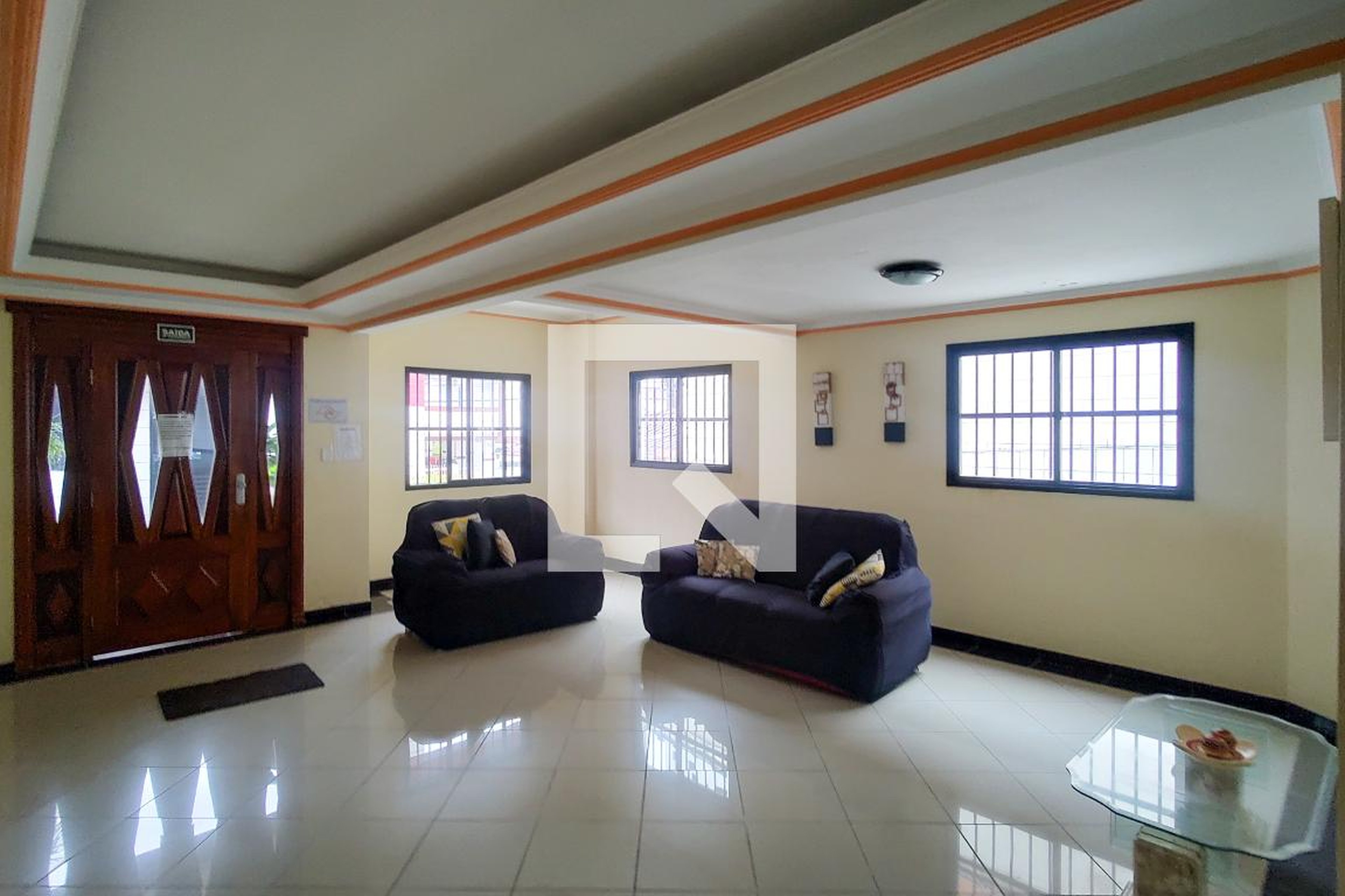 Hall de entrada Condomínio Trianon IV