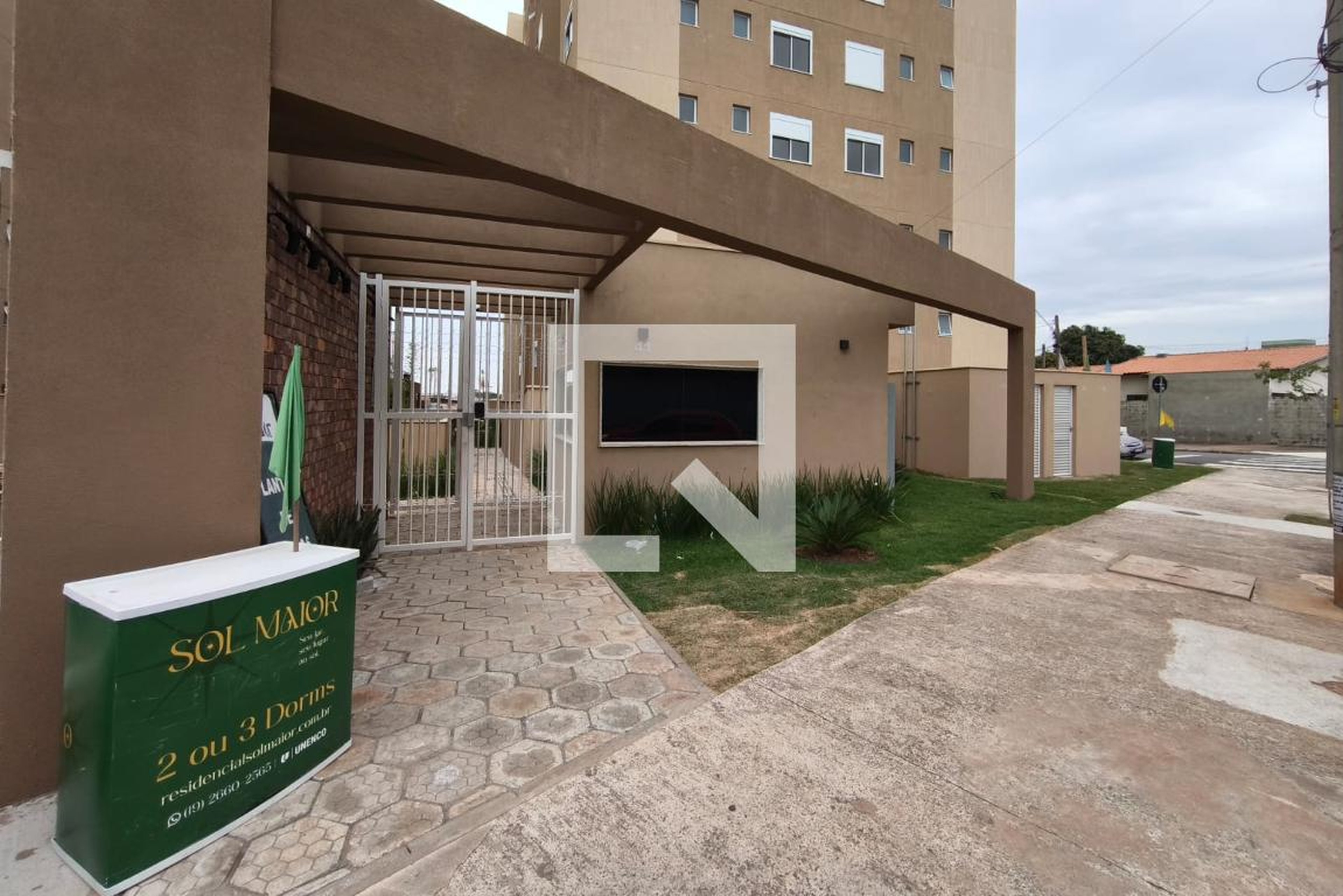 Fachada do Condomínio Residencial Sol Maior