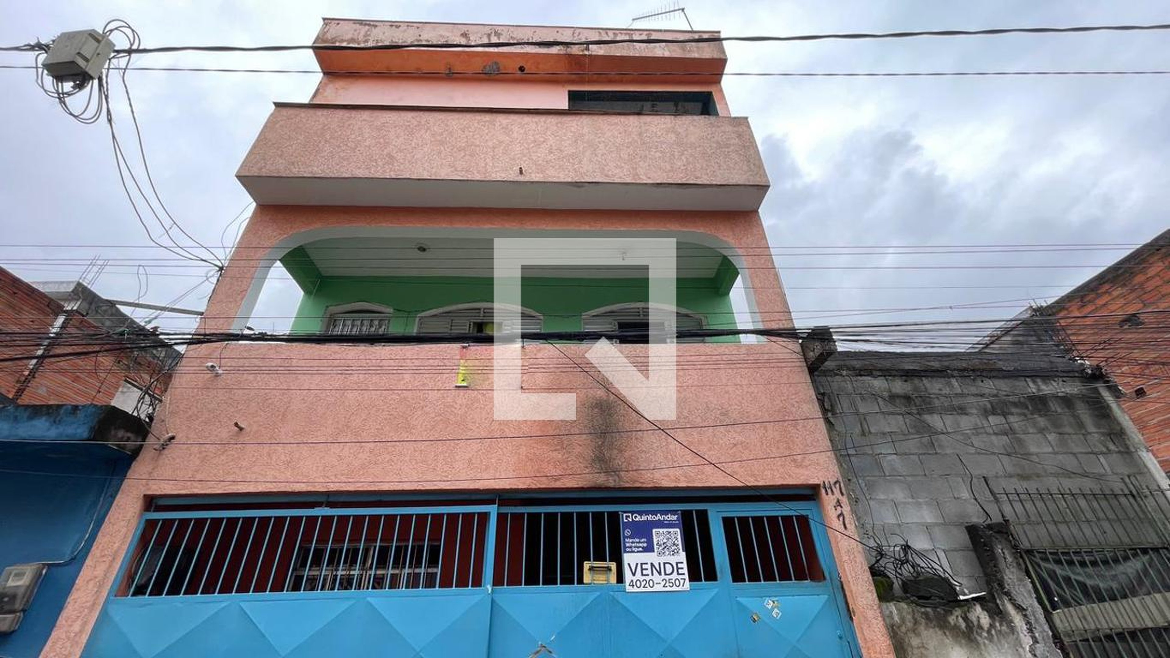 Fachada Condomínio em Travessa Rio Açu, 117