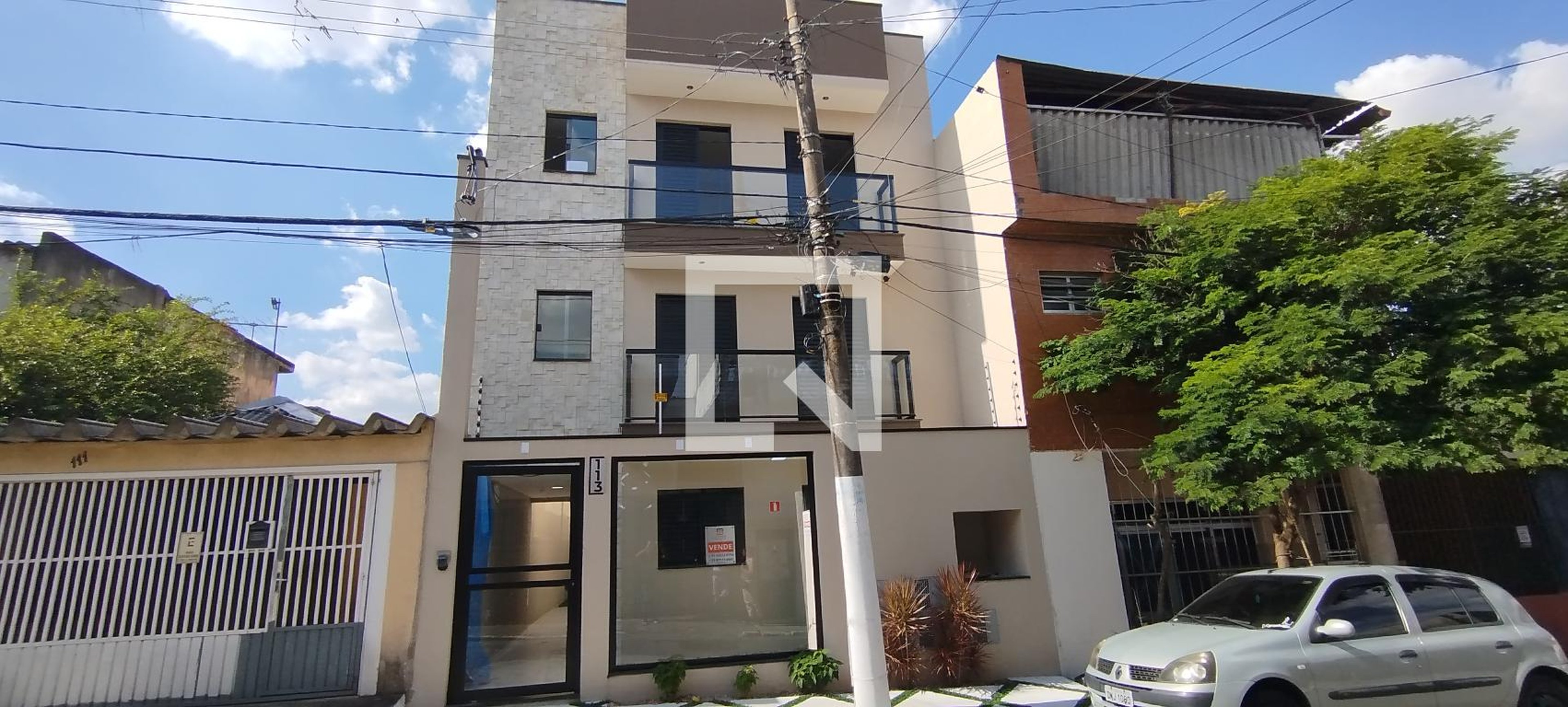 Fachada Condomínio em Rua Vicente Guerrero, 113