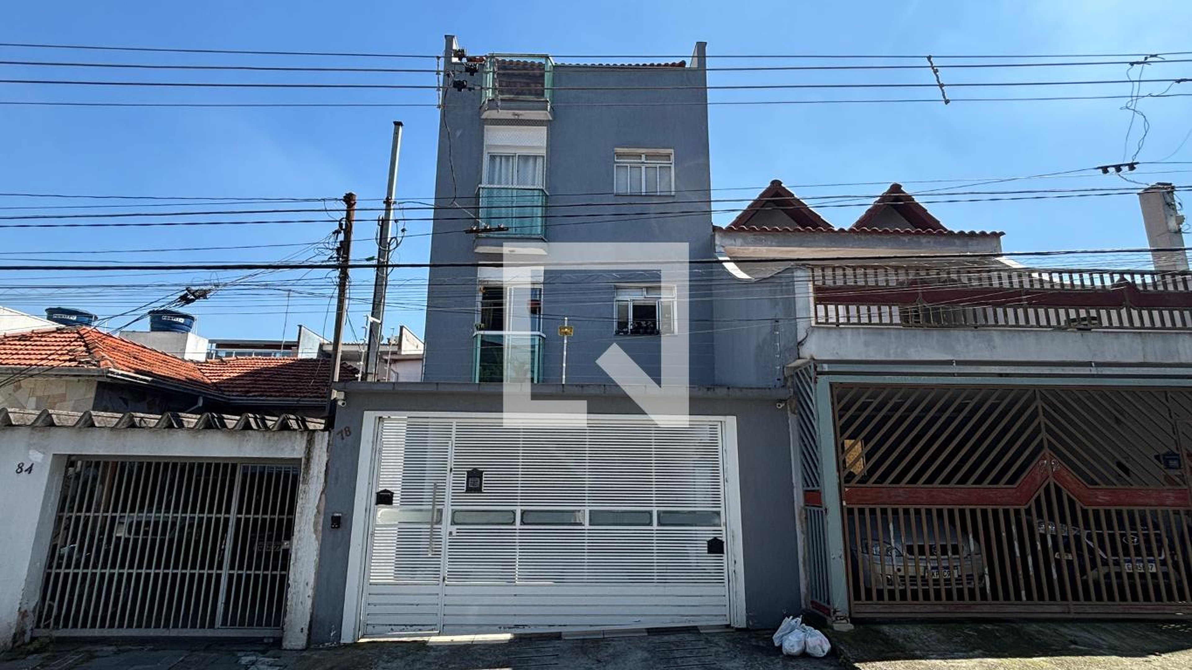 Fachada Condomínio em Rua Nilo Peçanha, 78