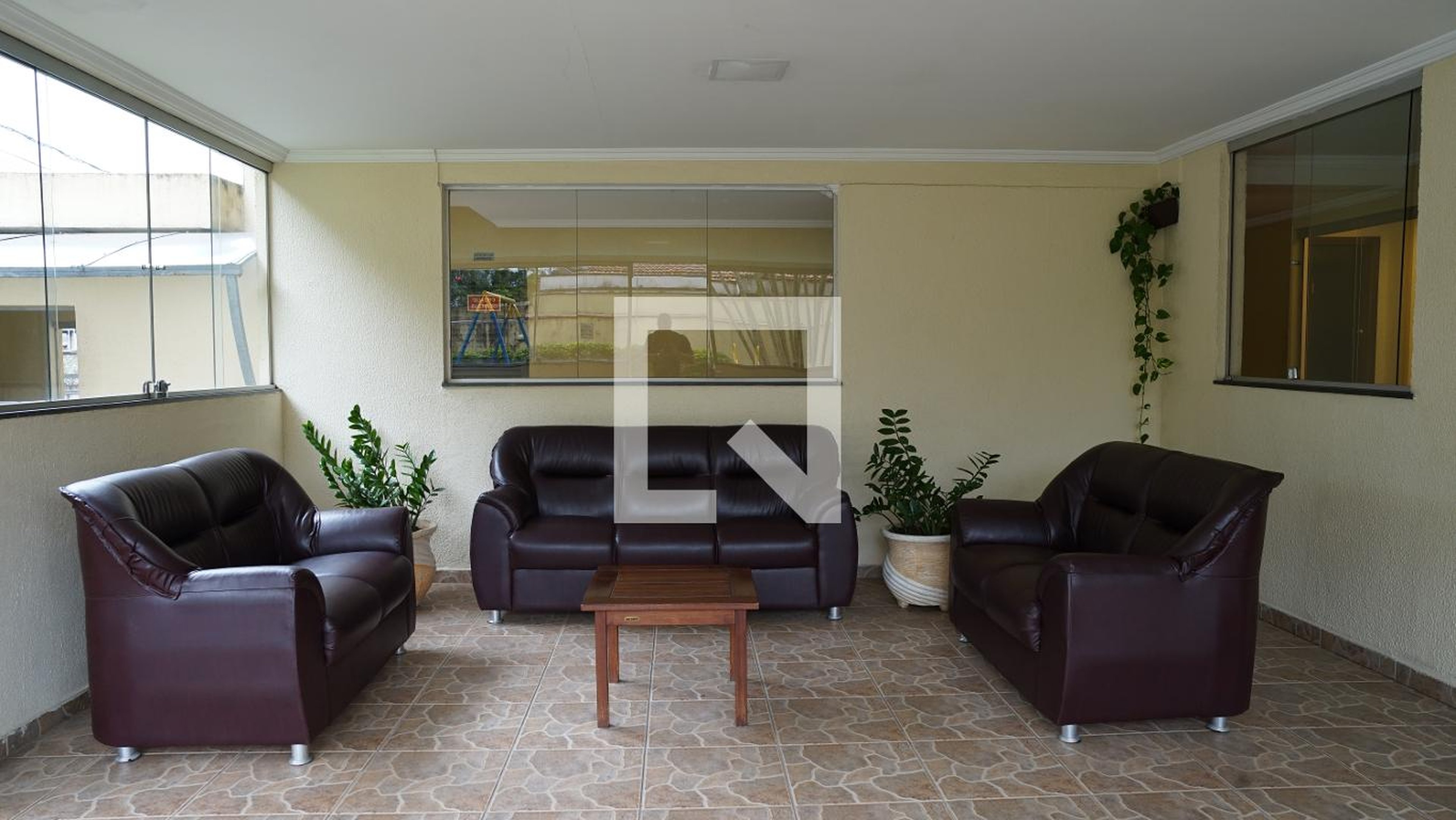 Hall de entrada - Residencial das Rosas