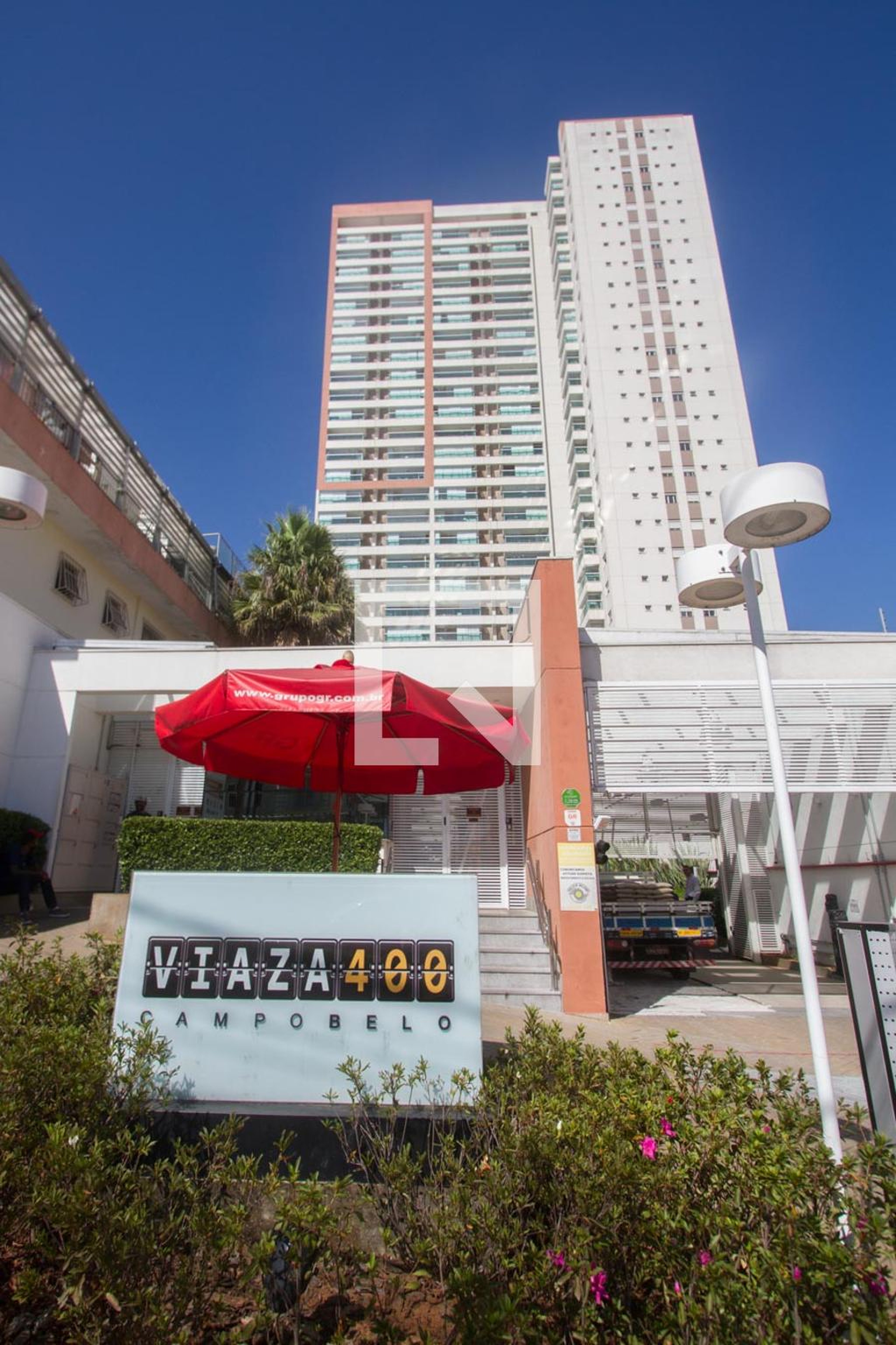 Fachada Condomínio Viaza 400 Campo Belo