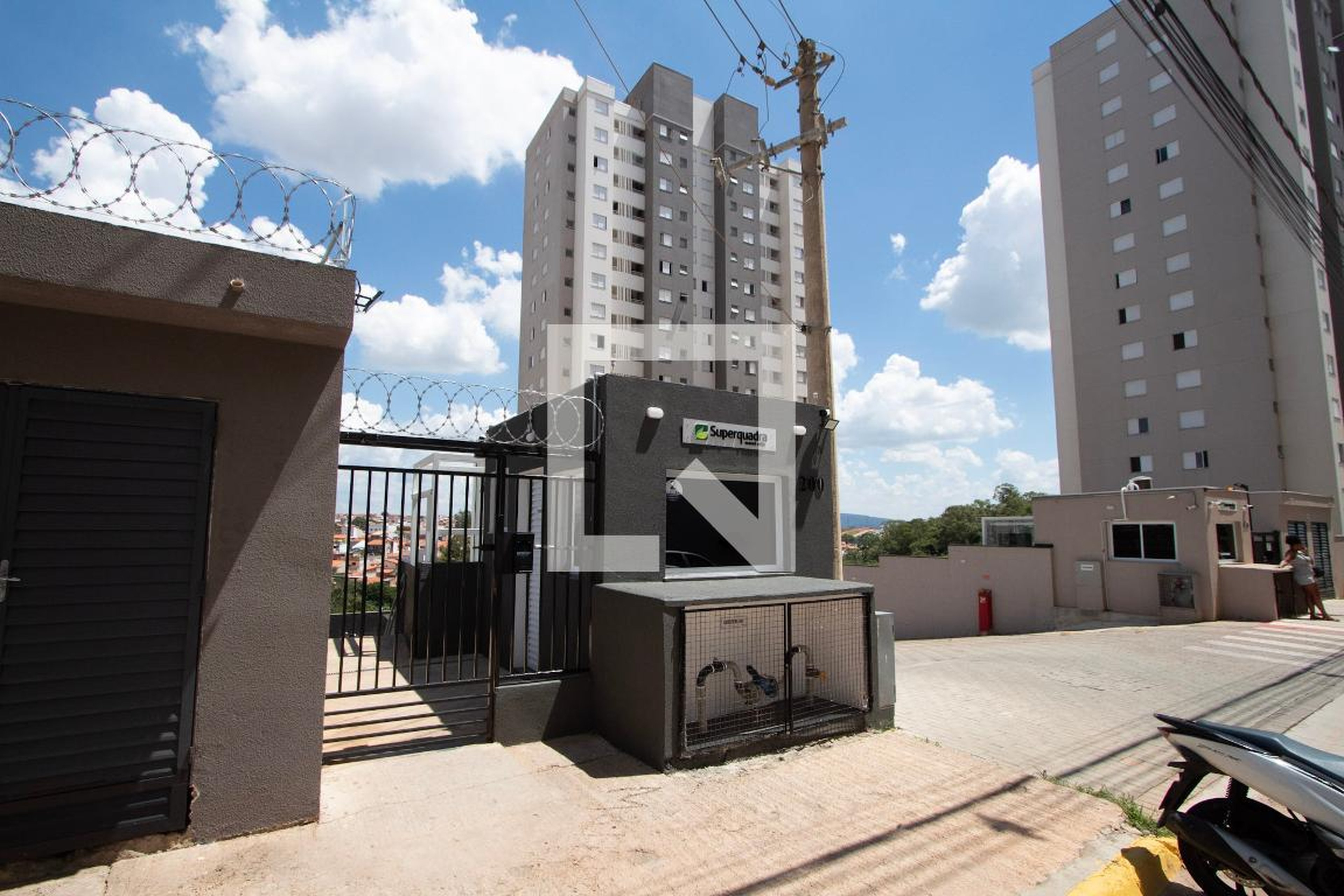 Fachada Condomínio em Rua idalina Maria de Jesus Silva, 200
